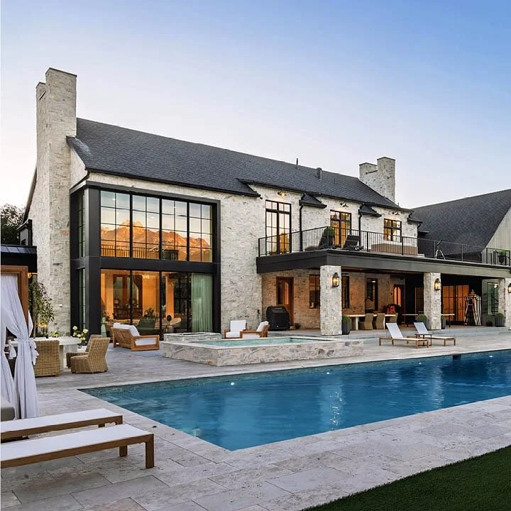 the BRIARLIE. This beautiful new build, situated on a smaller plot of farmland, offers a peaceful retreat for a growing family. The design embraces rich textures that create a warm, inviting atmosphere. With spacious rooms and a thoughtful layout con