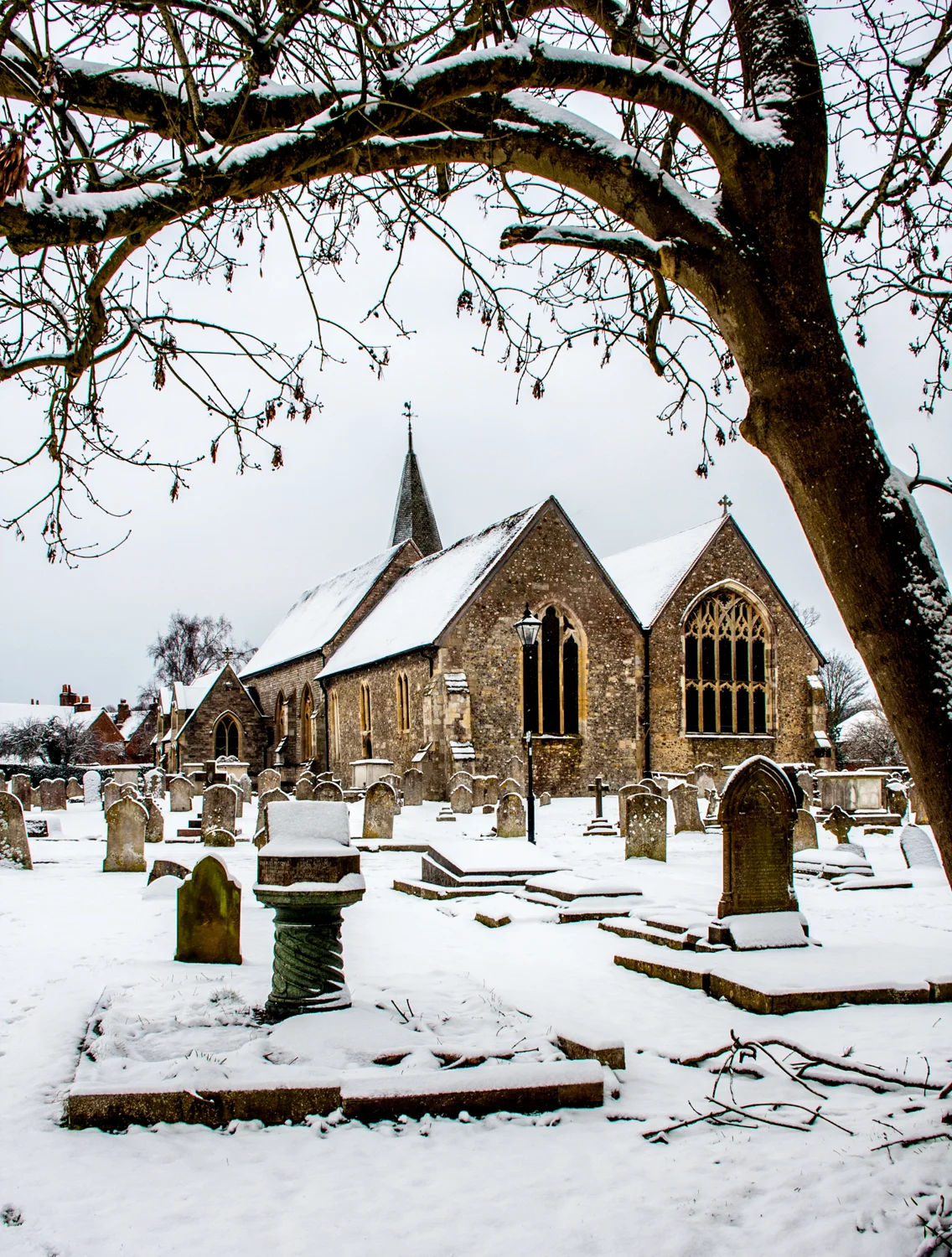Titchfield in the snow