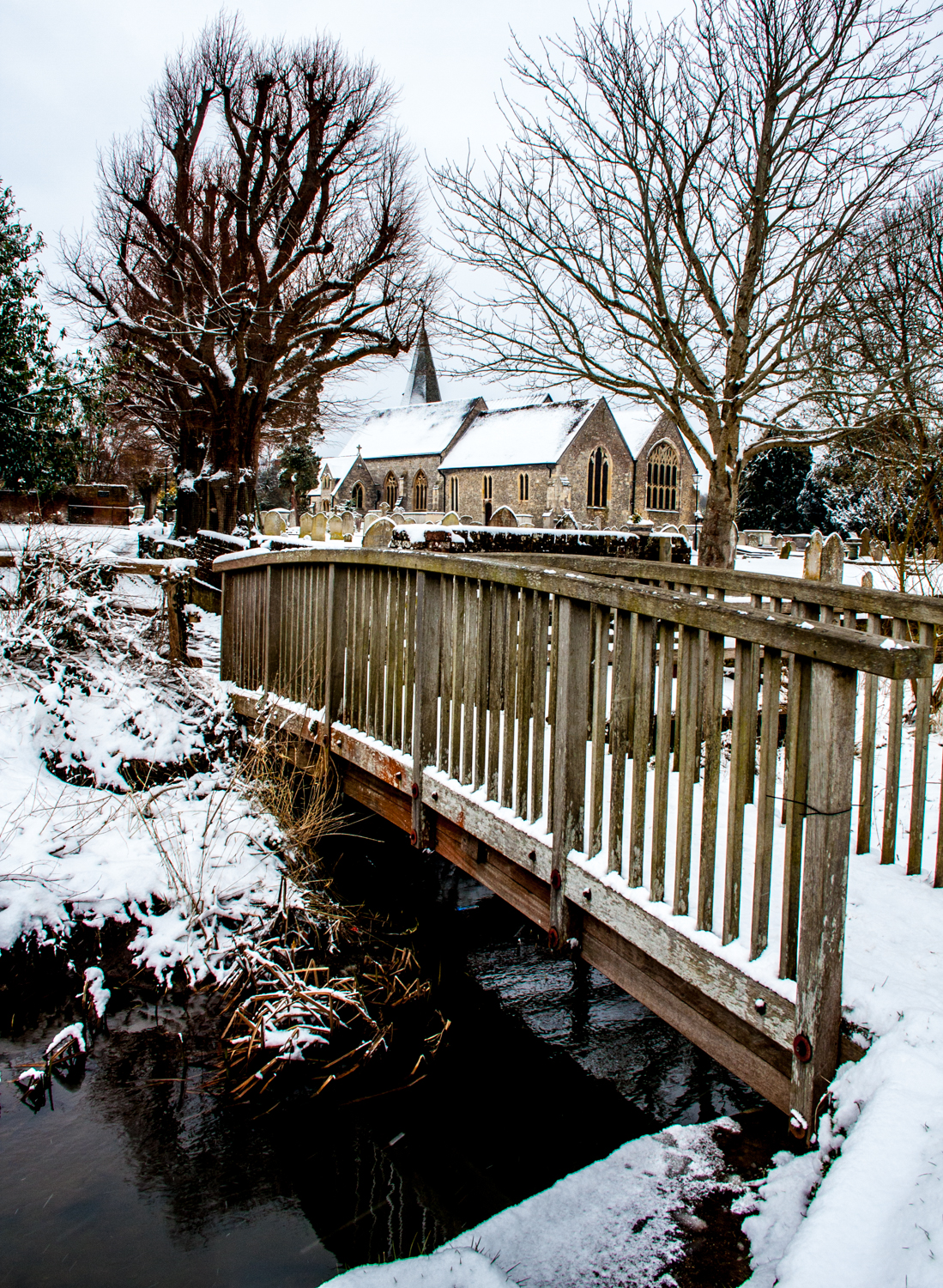 Titchfield in the snow