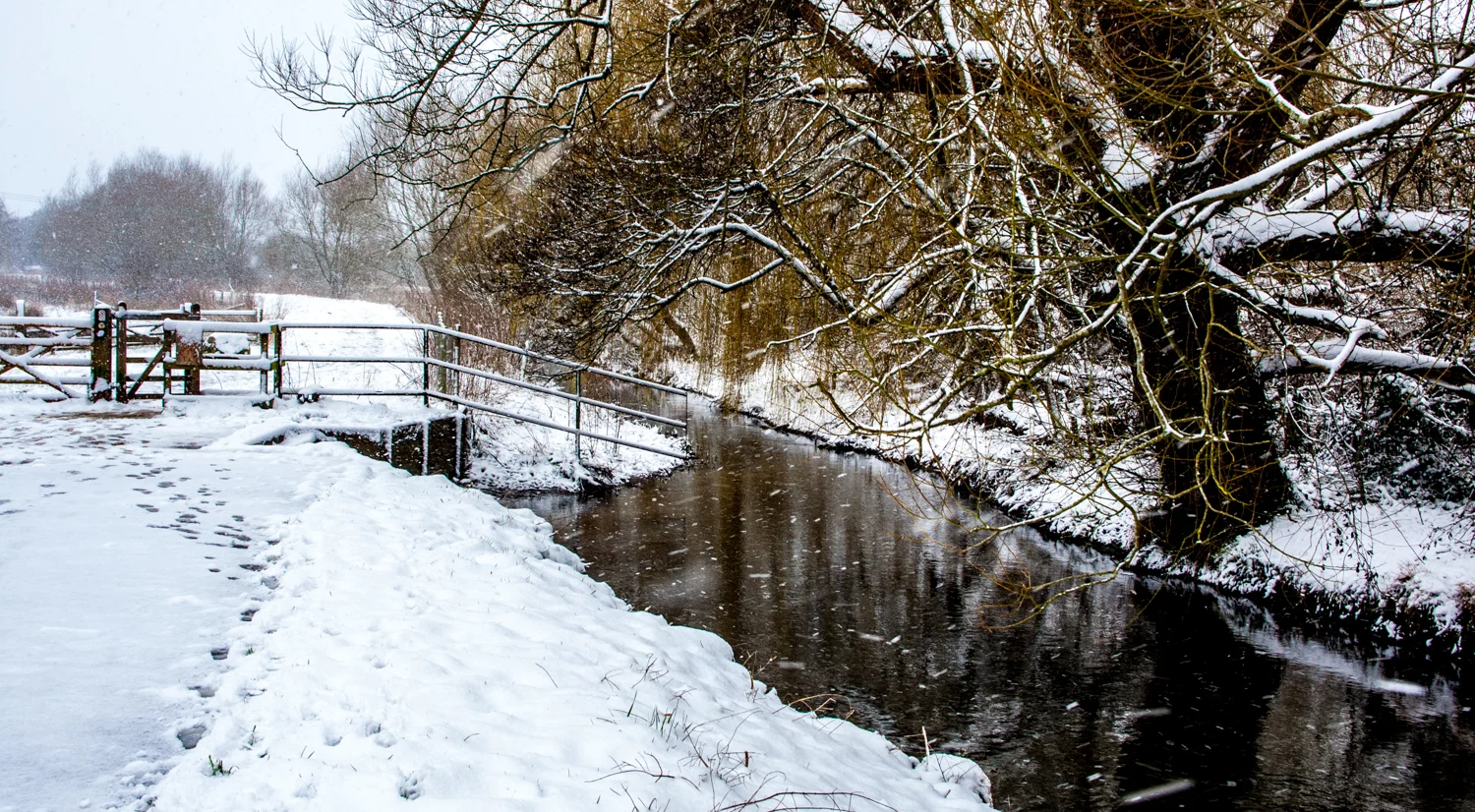 Titchfield in the snow
