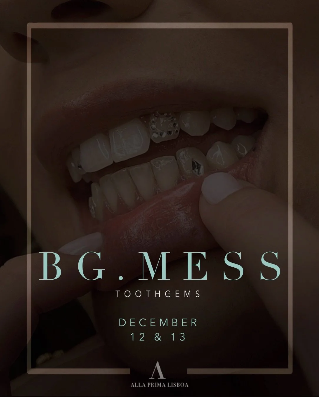 A nossa &uacute;ltima guest artist do ano chega mesmo a tempo de trazer ainda mais magia ao m&ecirc;s de Dezembro ✨
Nos dias 12 e 13, recebemos no est&uacute;dio a incr&iacute;vel @bg.mess, pronta para iluminar os sorrisos de Lisboa com os seus tooth