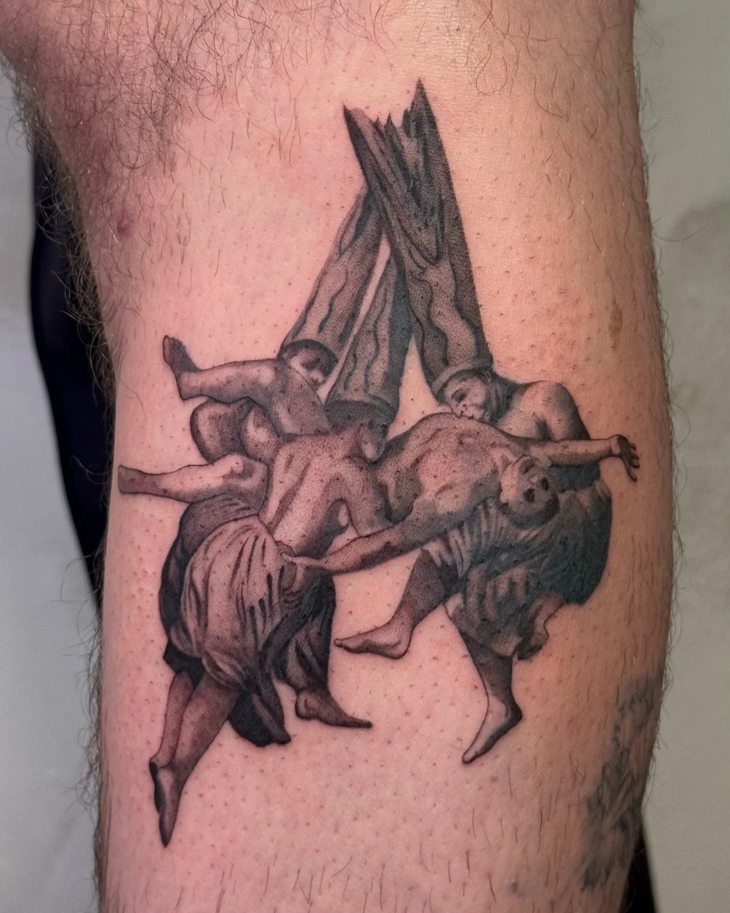 Witches&rsquo; flight, Francisco de Goya by @jessicagraismati 

#tattooartists #tattoo #tattooartistlife
