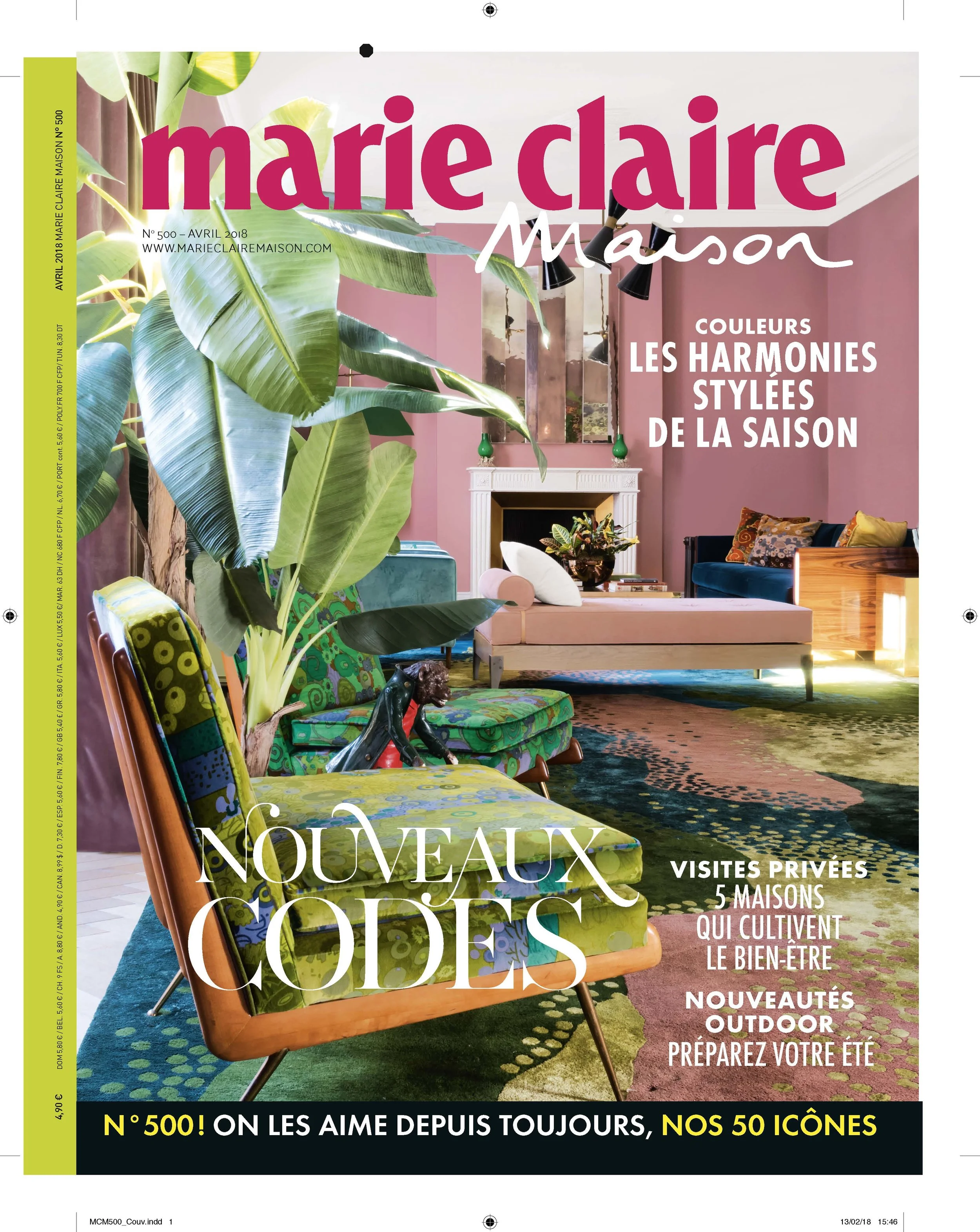 Marie Claire Maison April 2018