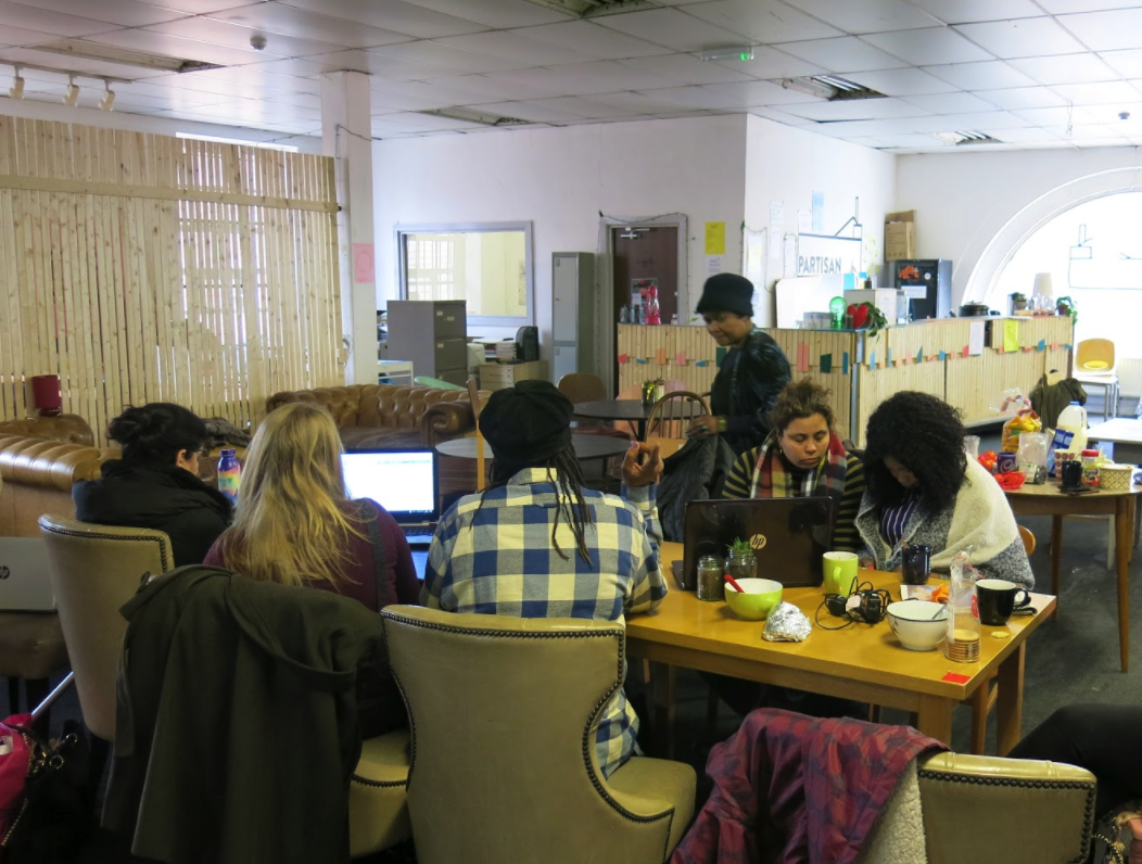 Social Media training with students in WAST