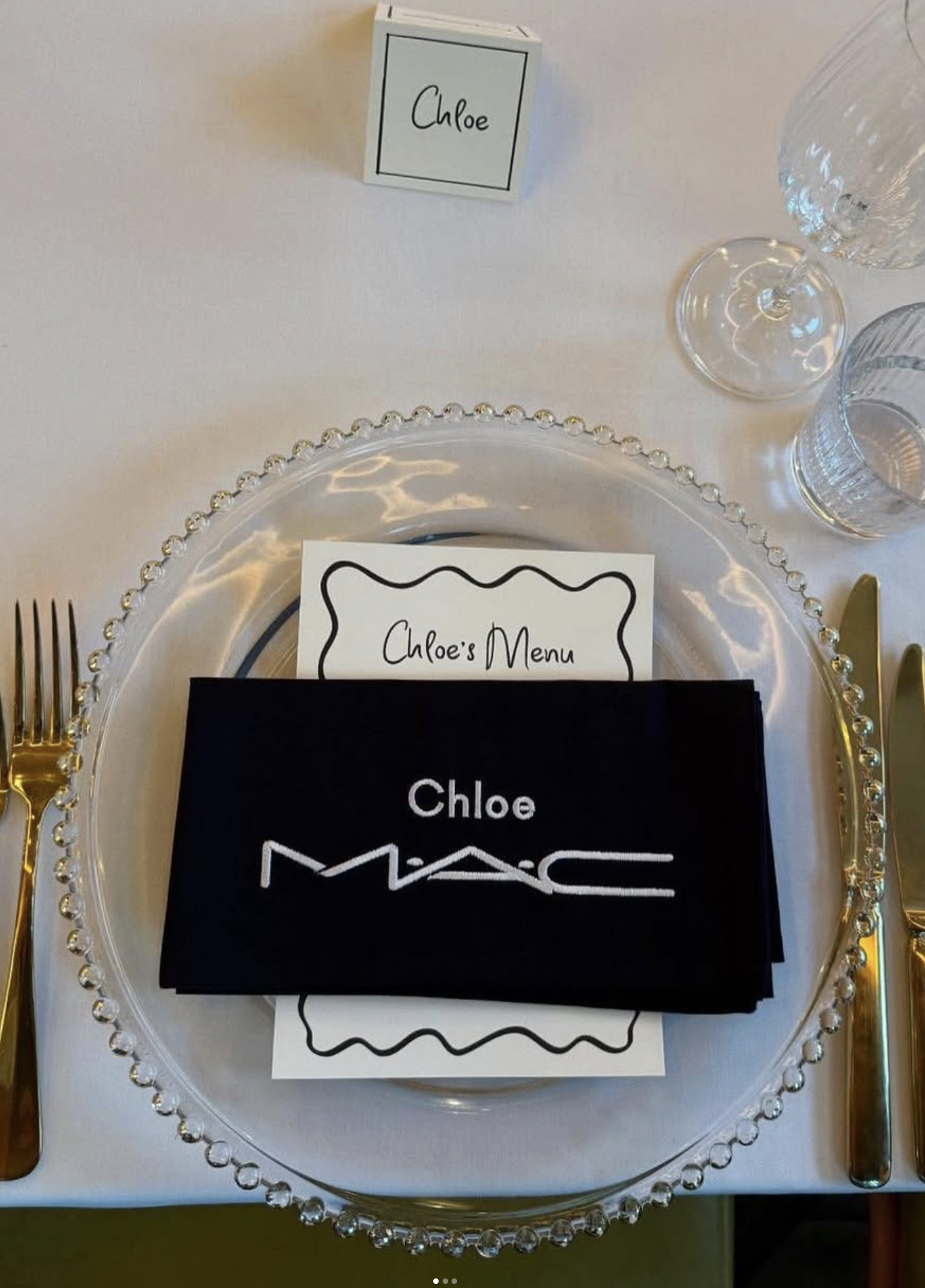 MAC Team Event Day Menu