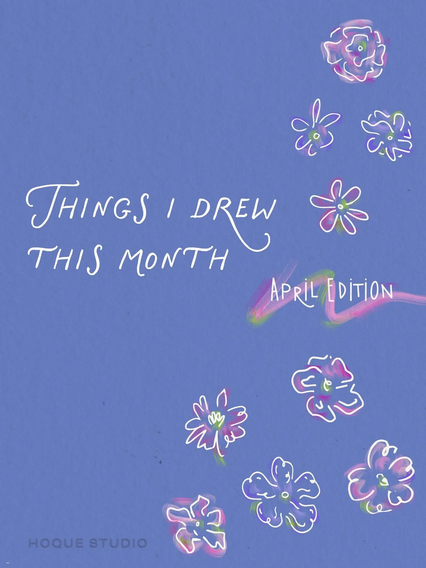What I drew this month as a graphic designer. A little behind the scenes to my creative process. 

🖊️ Lines &amp; Lattes workshop by @createtheswitchuk 
🖊️ Fab things I bought from @playing__outside 
🖊️ My favourite season🌷
🖊️ BTS of branding re