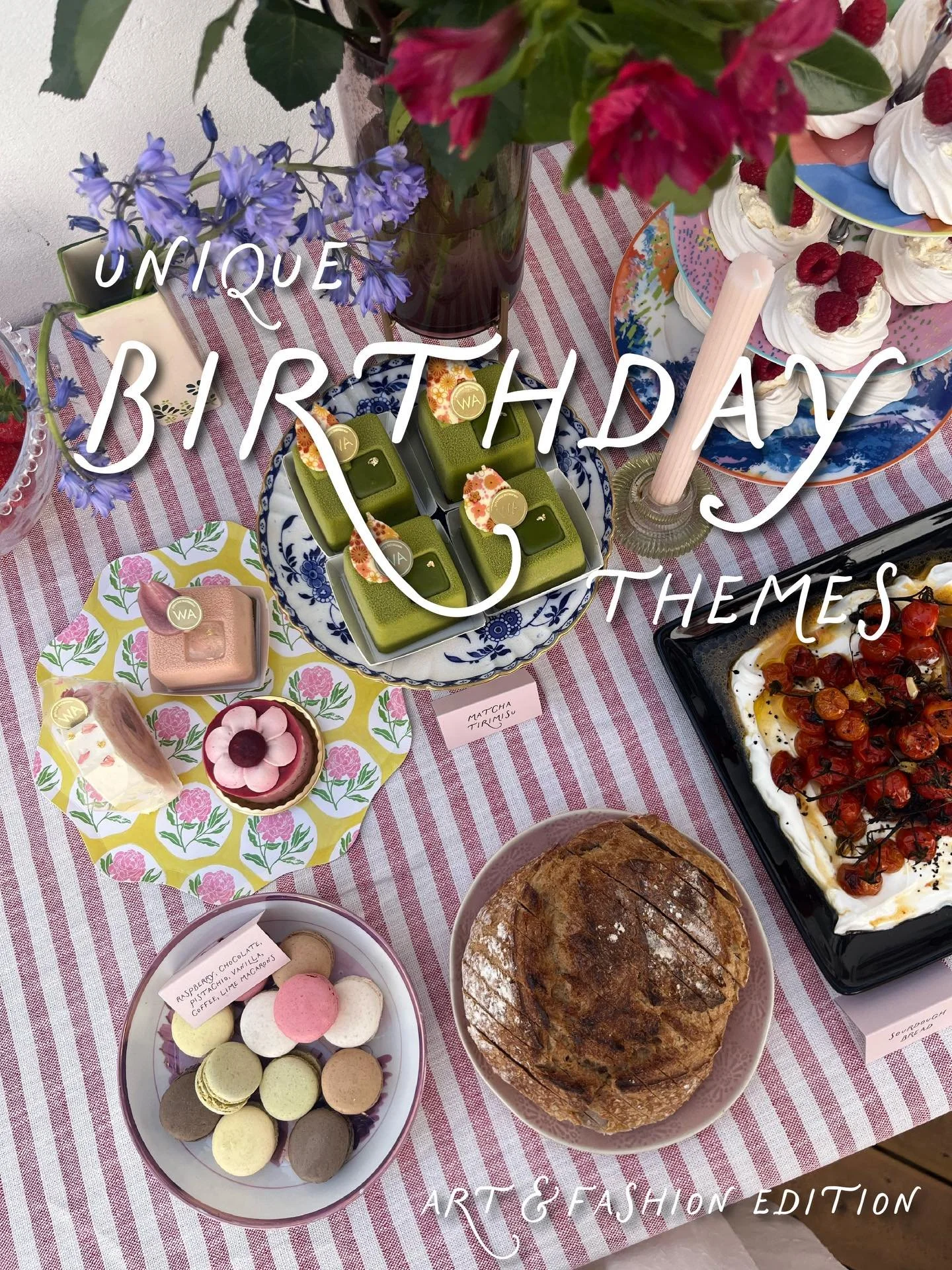 I turned 30 last week!! To keep the celebration going, here are some unique themes I was brainstorming for my party. Some inspo for all of you 🎁❤️&zwj;🔥 #ARTANDFASHION

I decided on Thir-Tea for my family and The Art of the Accessory for my friends