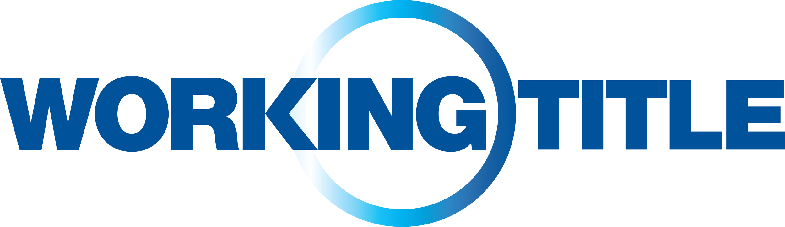 Text that says 'WORKINGTIE' with a magnifying glass icon around the letter 'G' in blue and white.