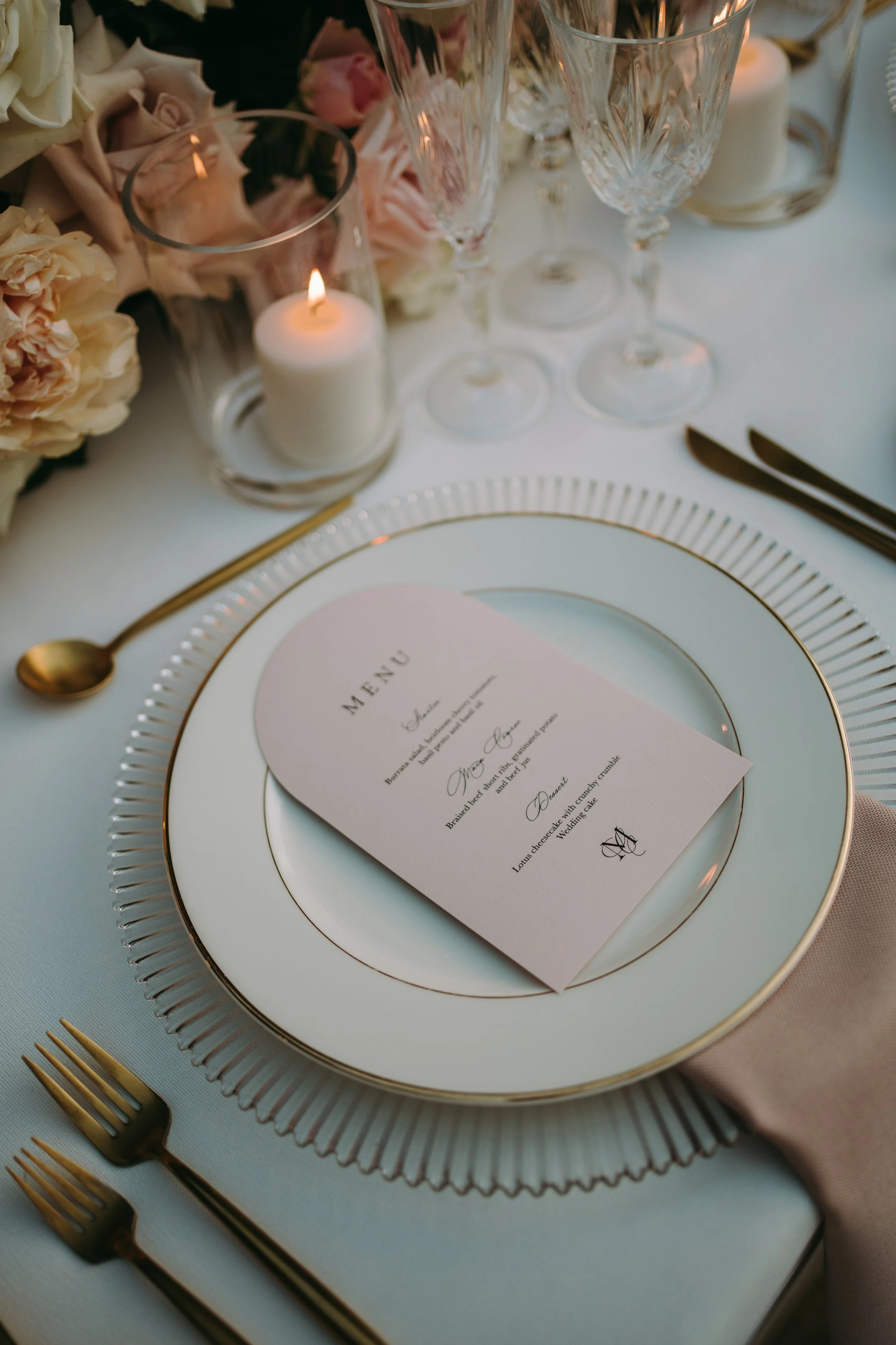 Custom Stationery
Bring your vision to life with save the dates, invitations & event day pieces, designed from a one-to-one consultation.