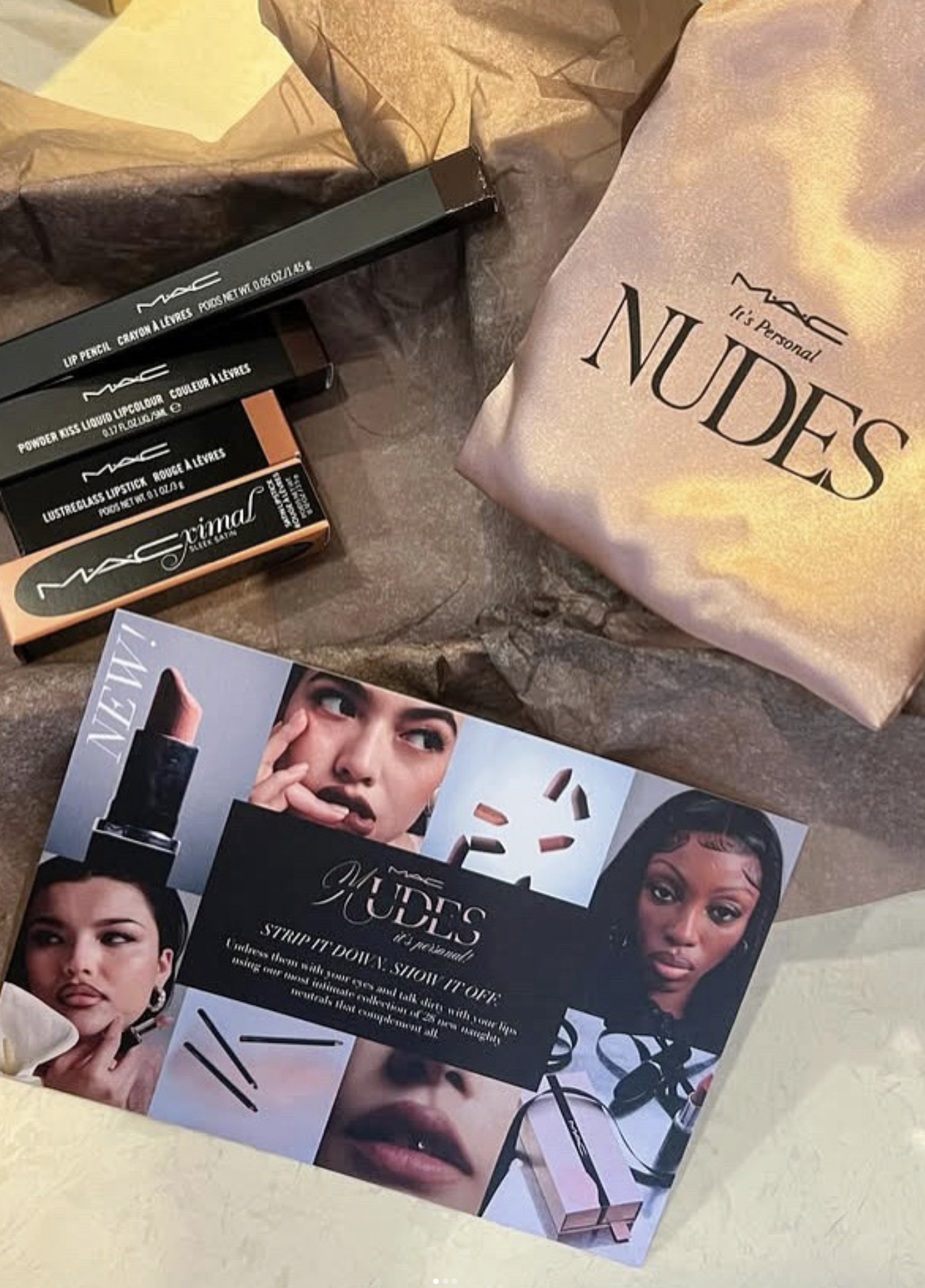MAC It's Personal, Nudes PR Package