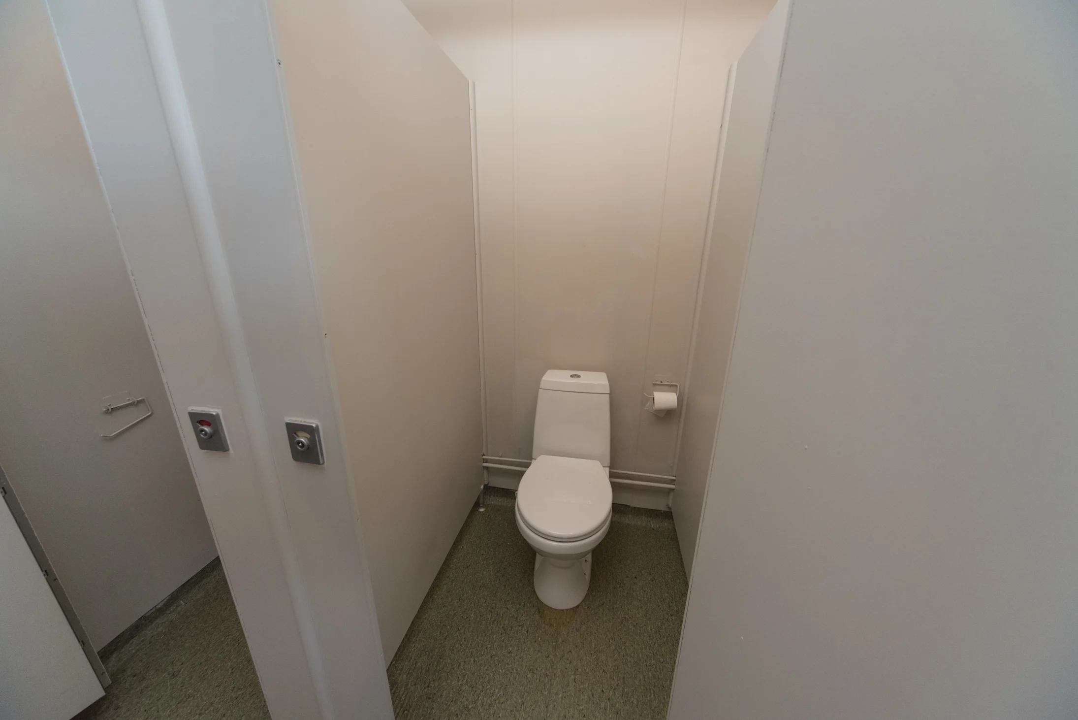 Felles toalett og dusj.