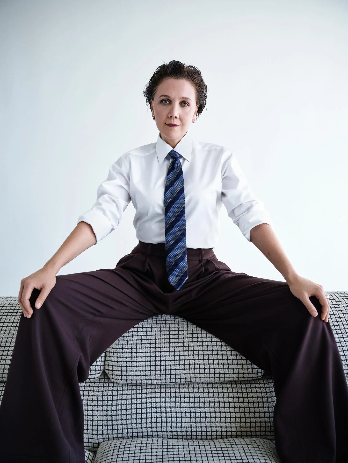 Eton introduces acclaimed actor, director and cultural force Maggie Gyllenhaal as its first female brand ambassador.

The campaign reimagines the timeless dress shirt through Maggie&rsquo;s lens: intelligent, understated and quietly powerful.

The co