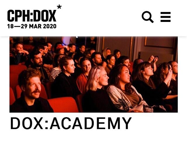 Igen i &aring;r k&oslash;rer @cphdox akkreditering for studerende 🌟 Sig det videre! .
(Find info og ans&oslash;g p&aring; cphdox.dk)