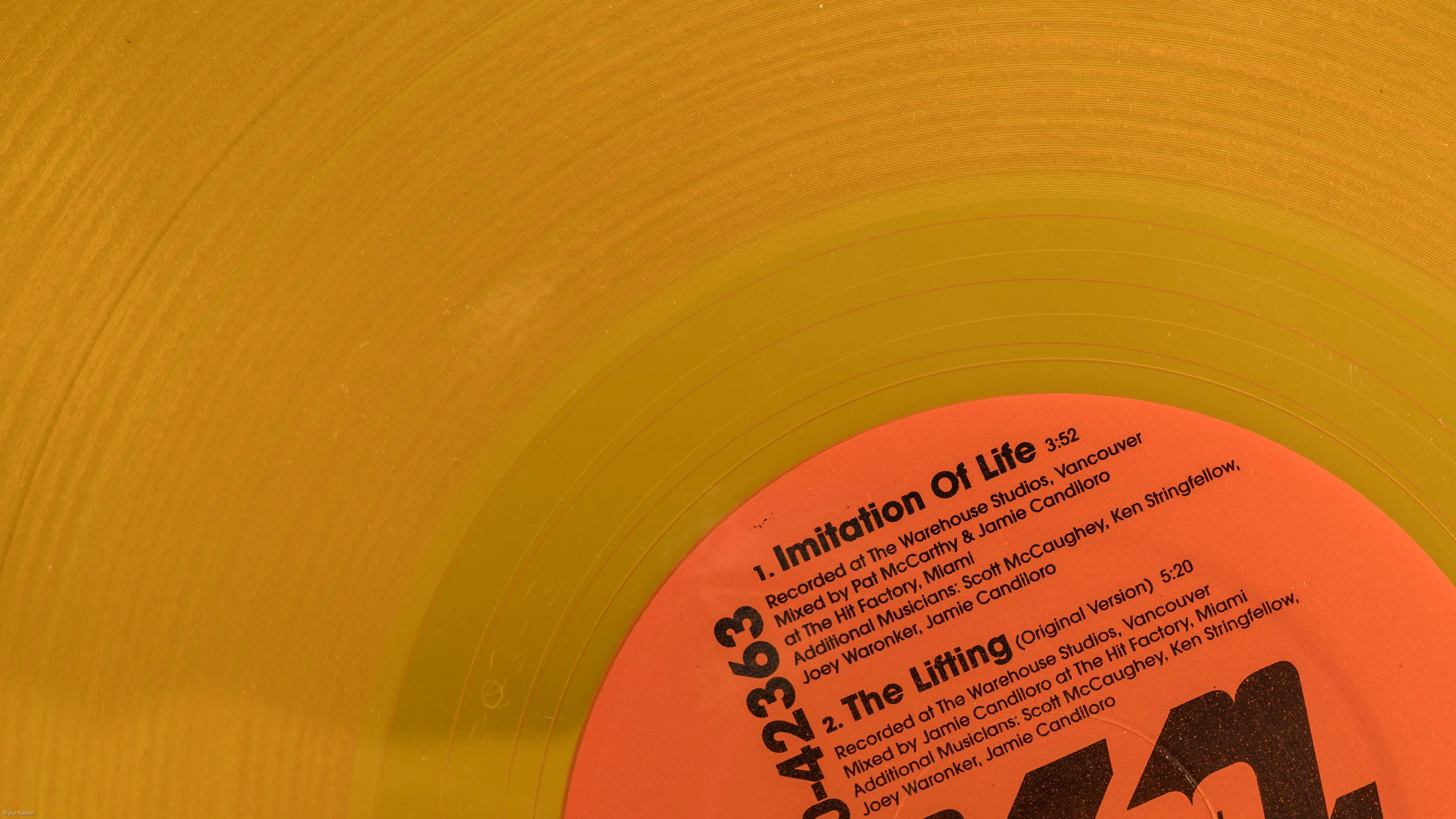 "Imitation Of Life" on 12" vinyl