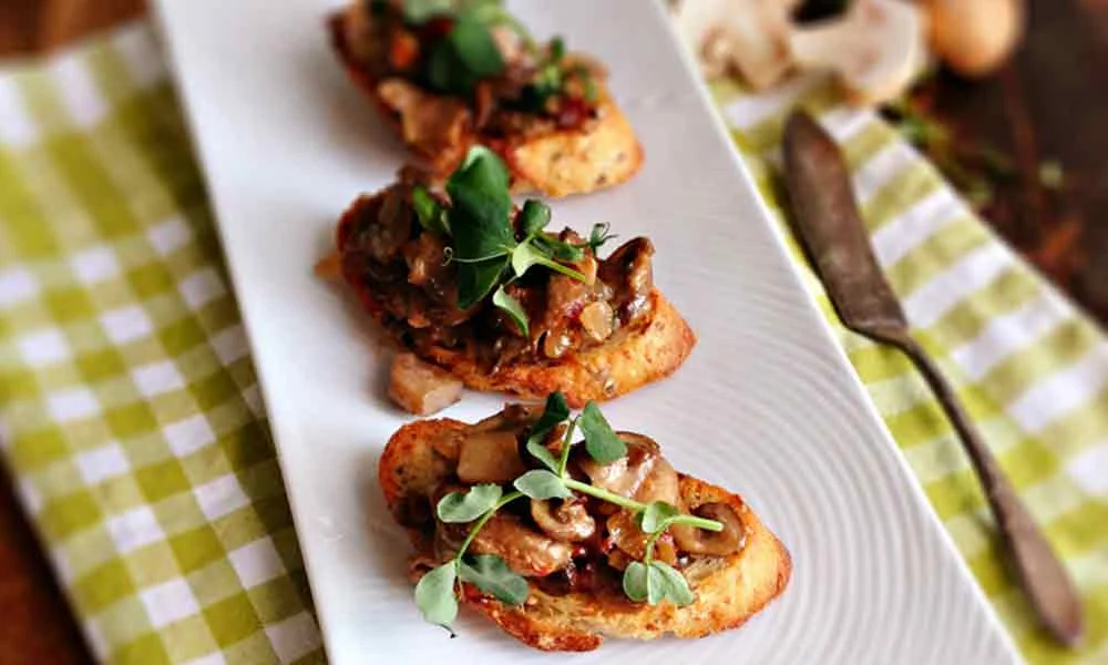 Recipe courtesy of Mushrooms.ca Recipe developed and photo courtesy of Renee Kohlman from Sweetsugarbean