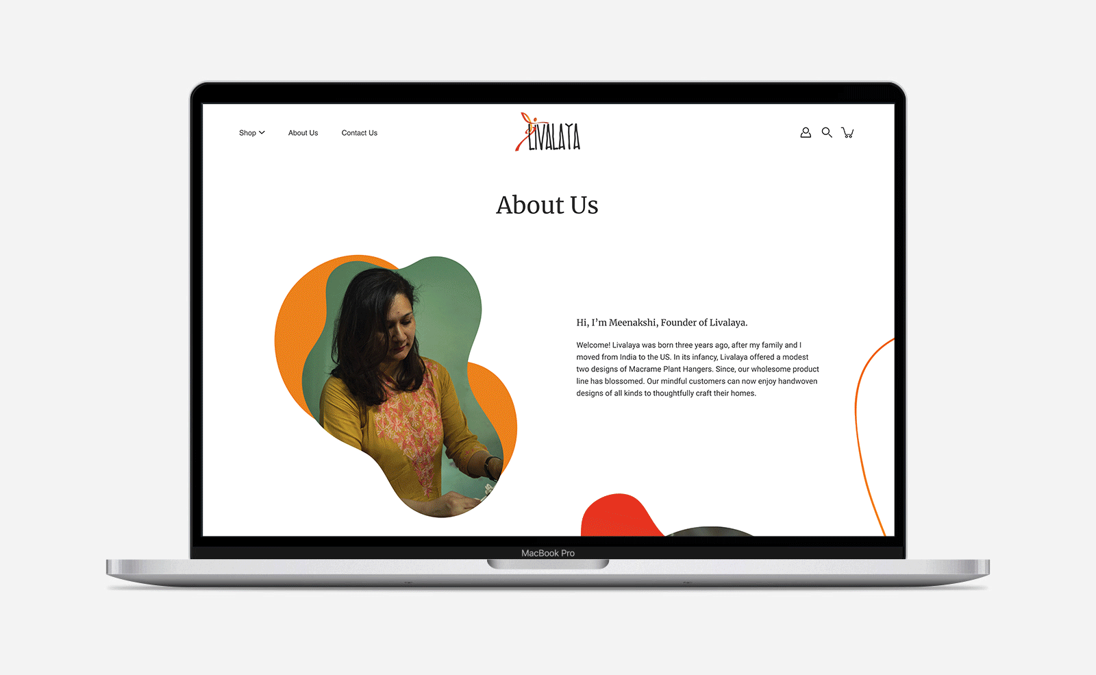 Livalaya Website - About Us 