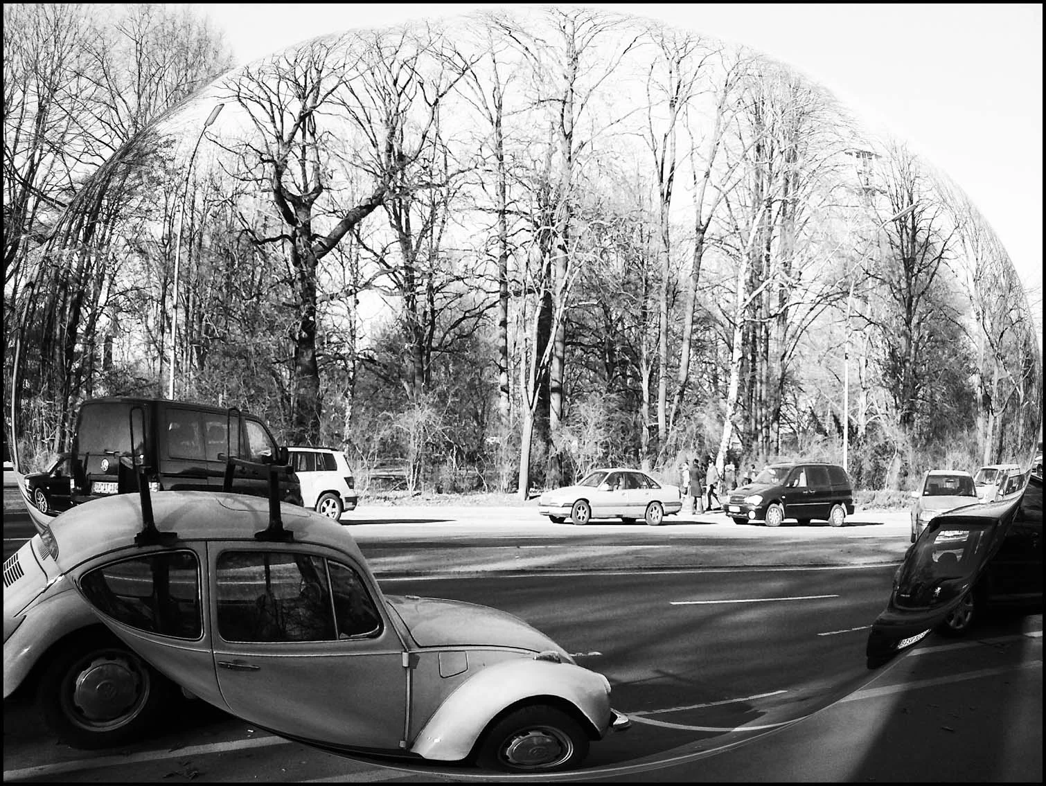 B&W VW Beetle