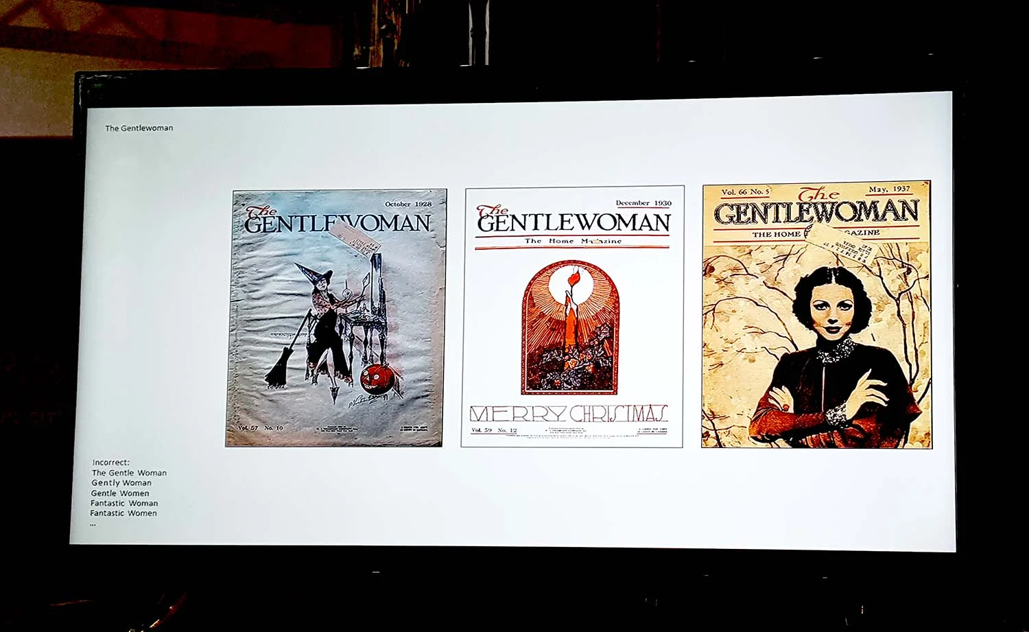 The Gentlewoman Magazine