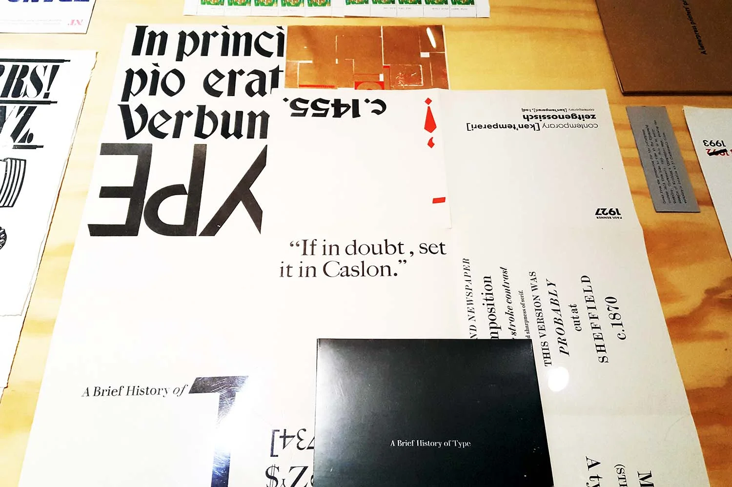 Letterpress, Alan Kitching exhibition