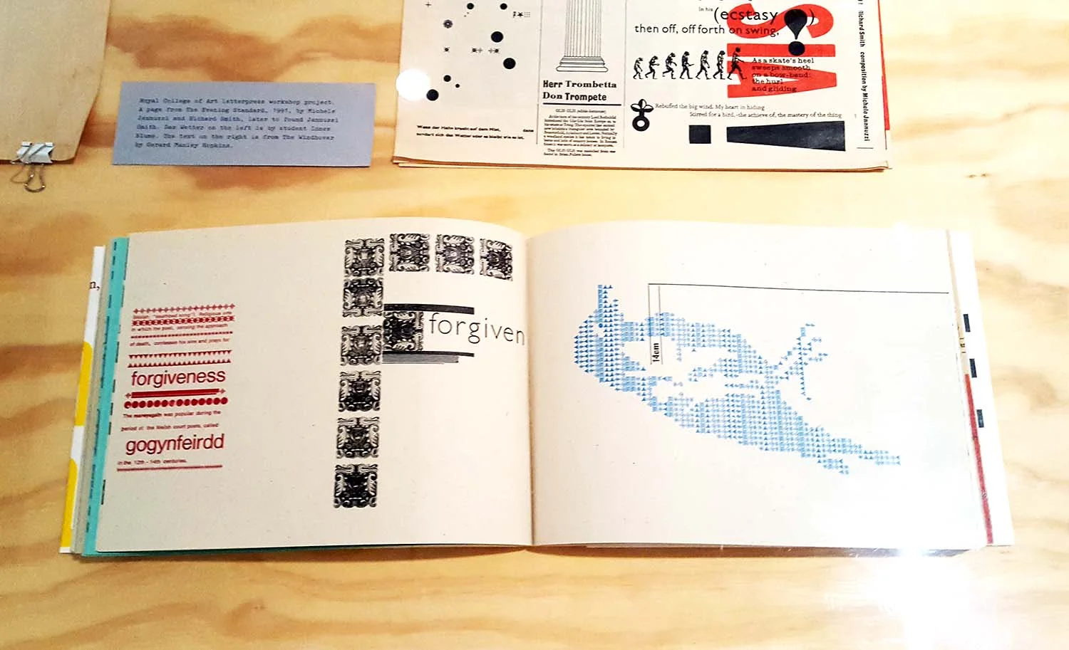 Letterpress, Alan Kitching exhibition