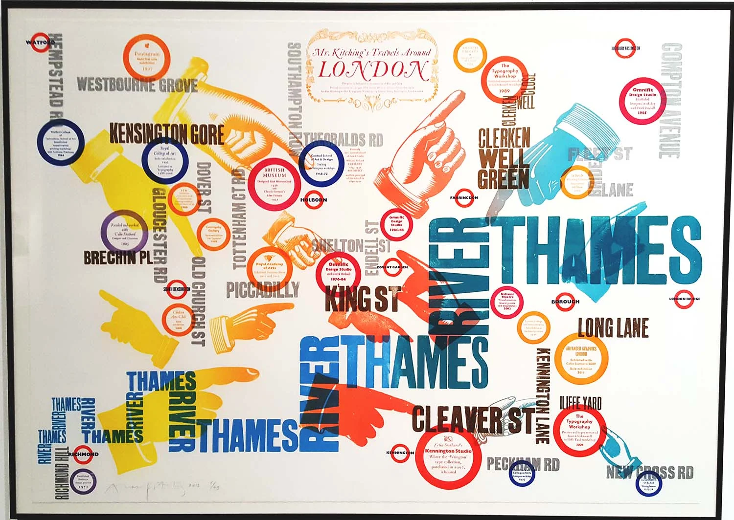 Letterpress, Alan Kitching exhibition