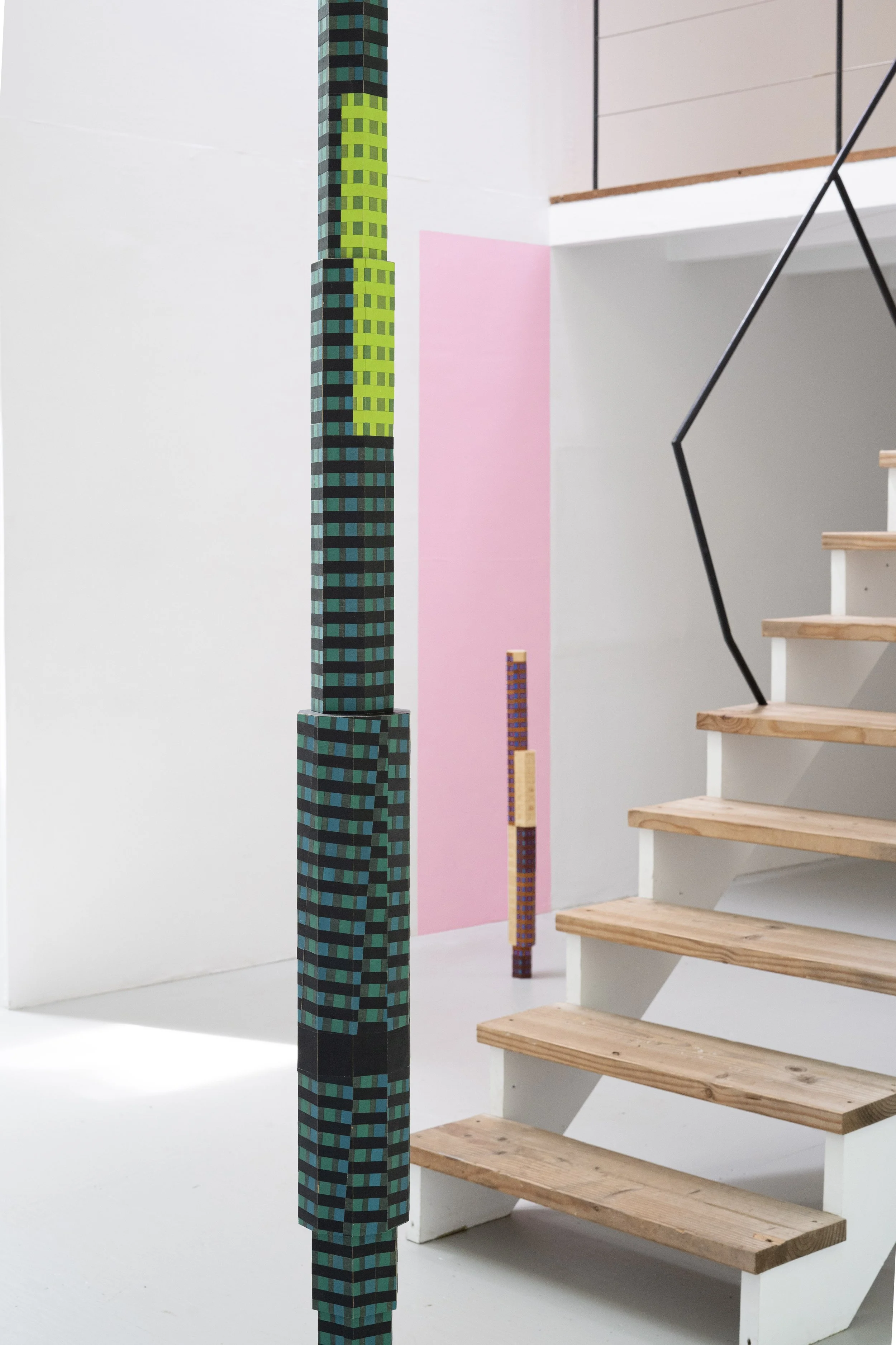 Steph Gonzalez-Turner with Peter Halley 2024 _02.JPG