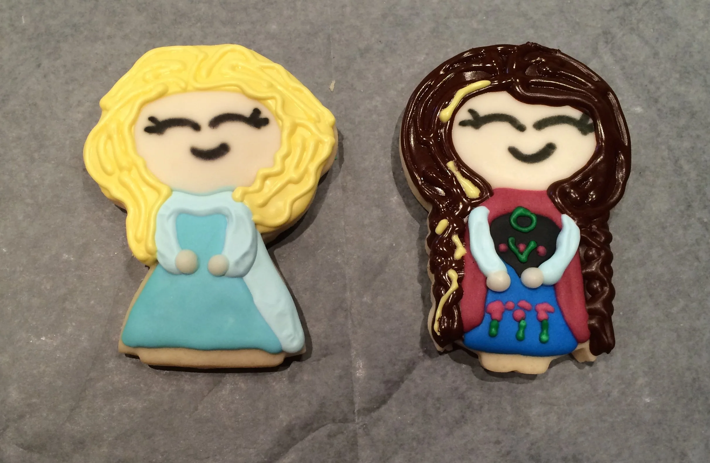 Elsa and Anna