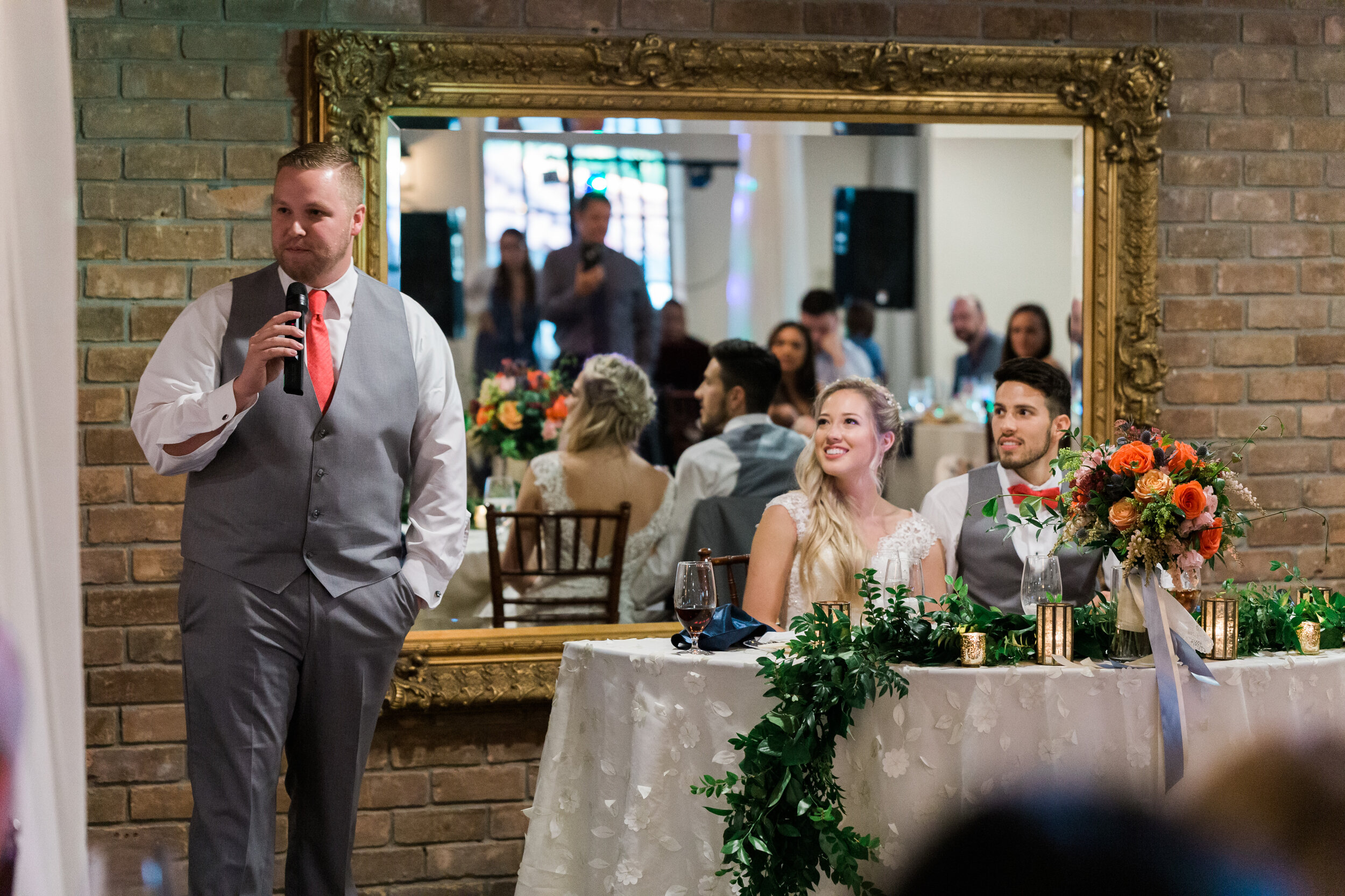 wedding reception speech the gallery houston tx