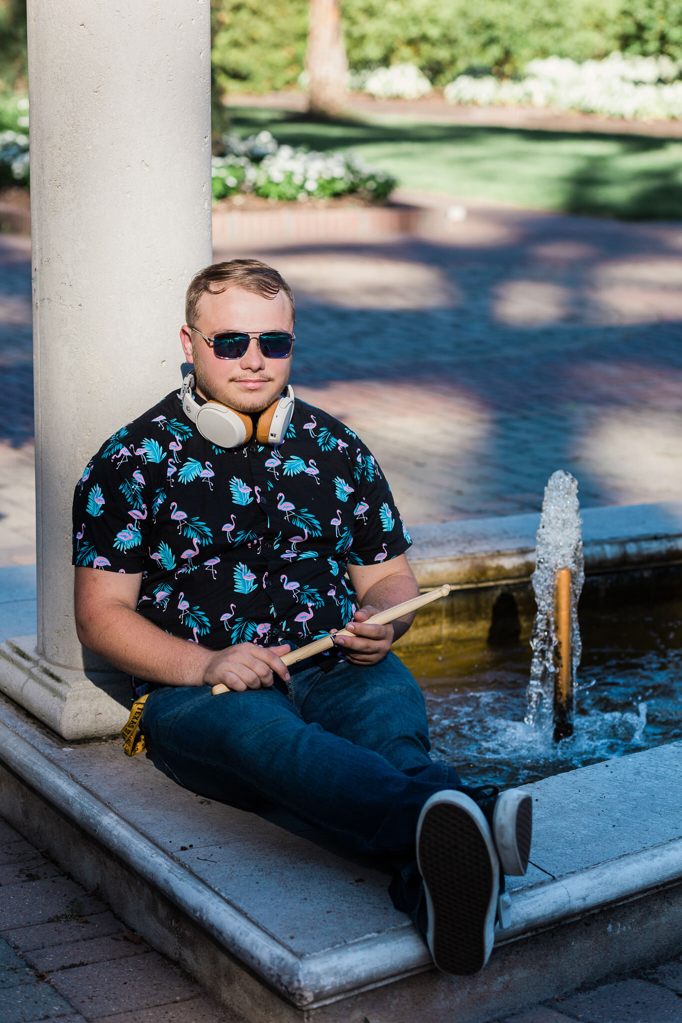 senior graduate dayton high school mercer gardens musician