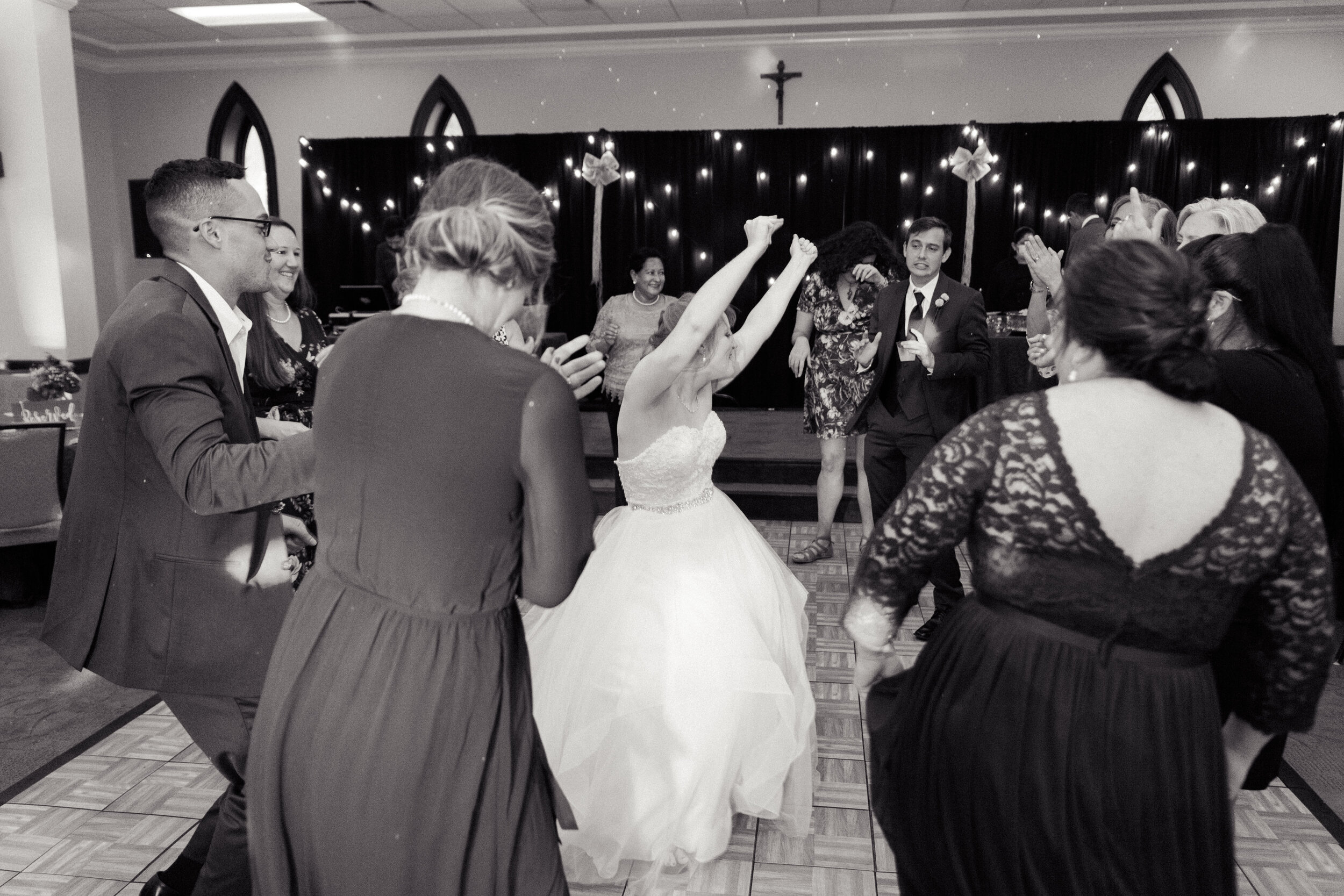 bride dancing