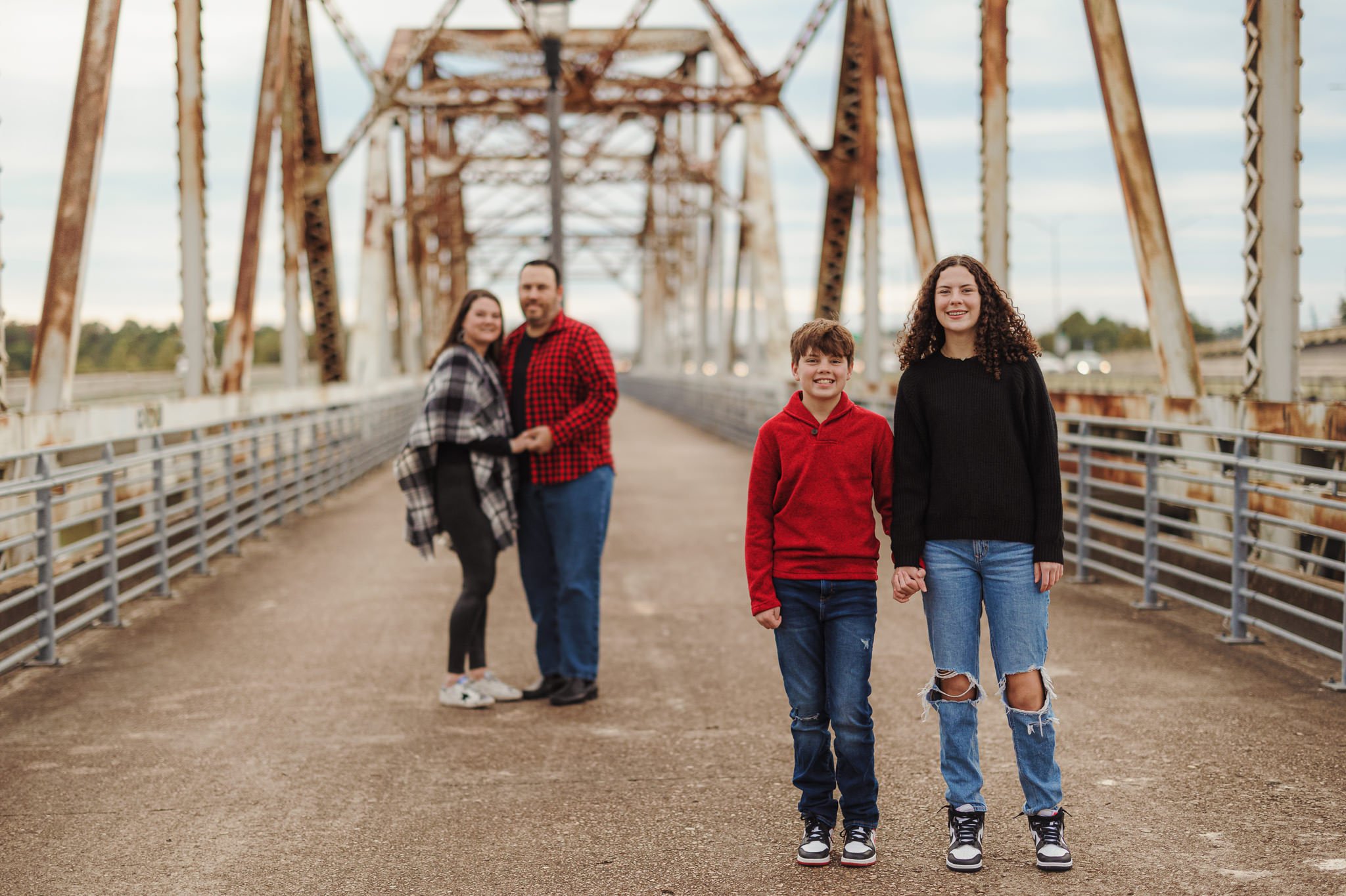 family portrait bevil Jarrell bridge