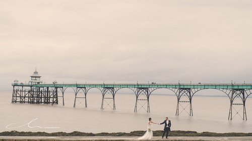 Just around the corner from us is the lovely Clevedon Pier.