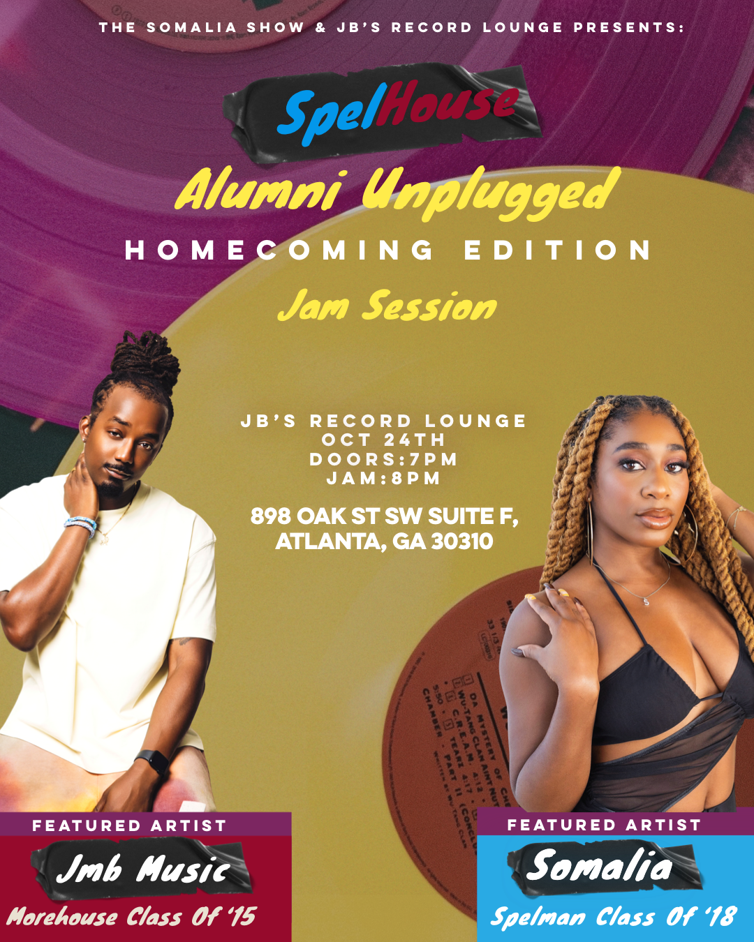 SpelHouse Alumni Unplugged: Homecoming Edition