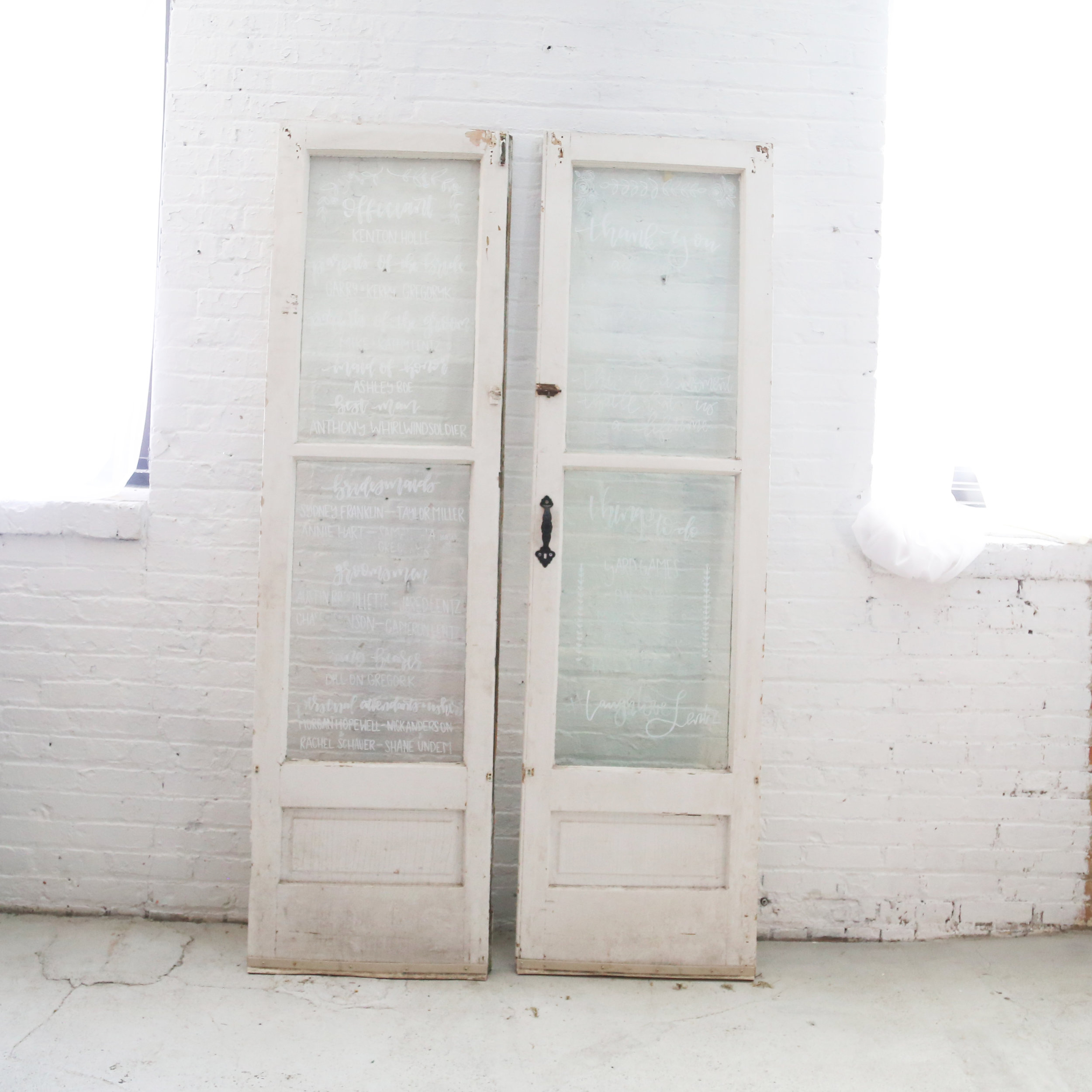 Vintage Glass Panel Doors The White House Co Vintage Glass Panel Doors The White