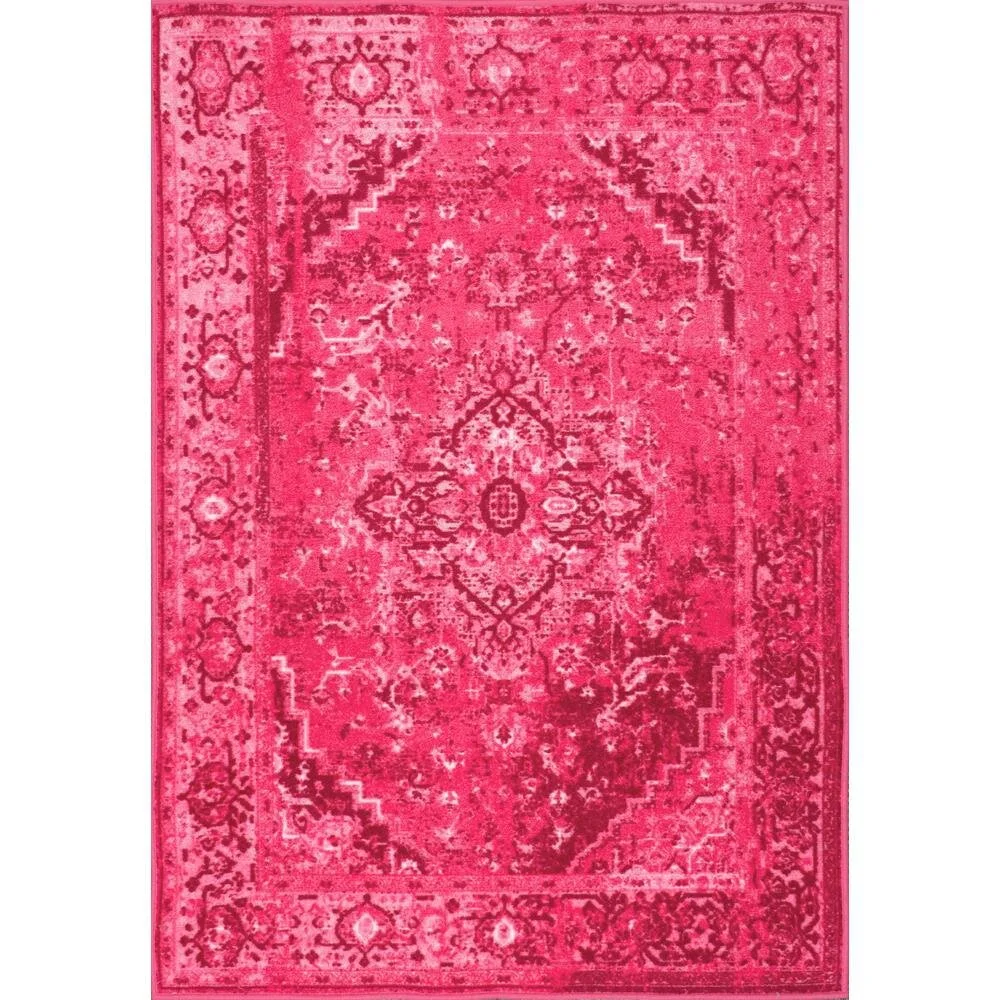 Over Dyed Pink Rug