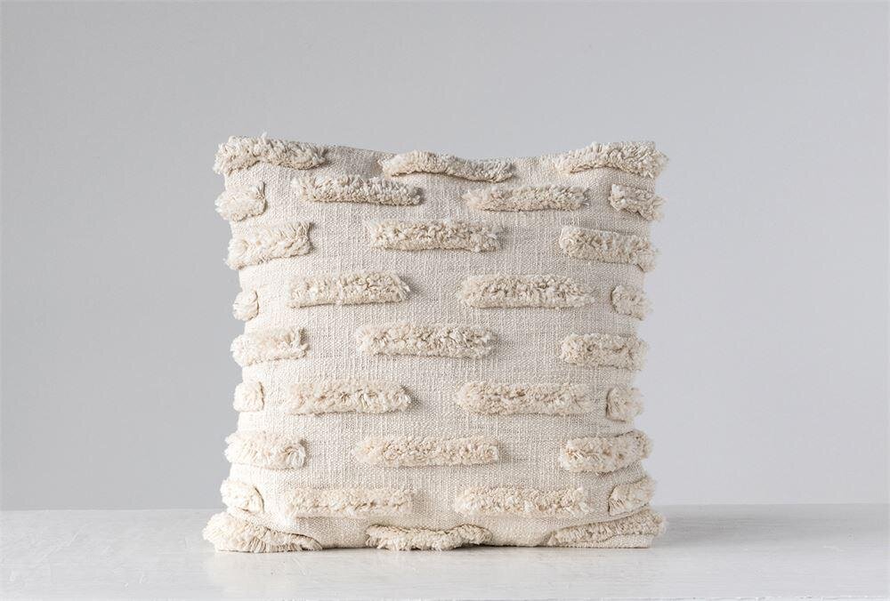 Natural Woven Pillow