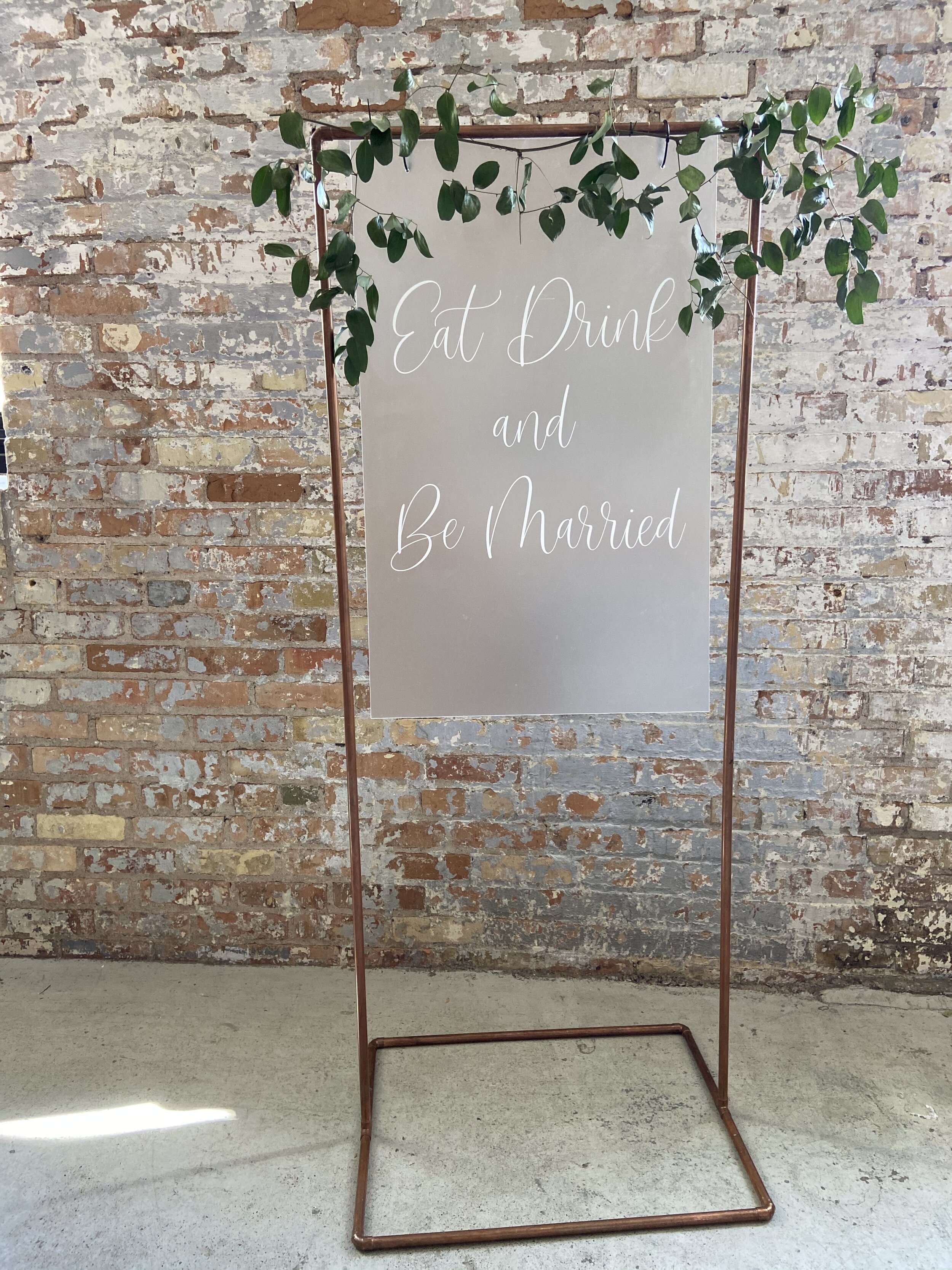 Eat Drink and be Married