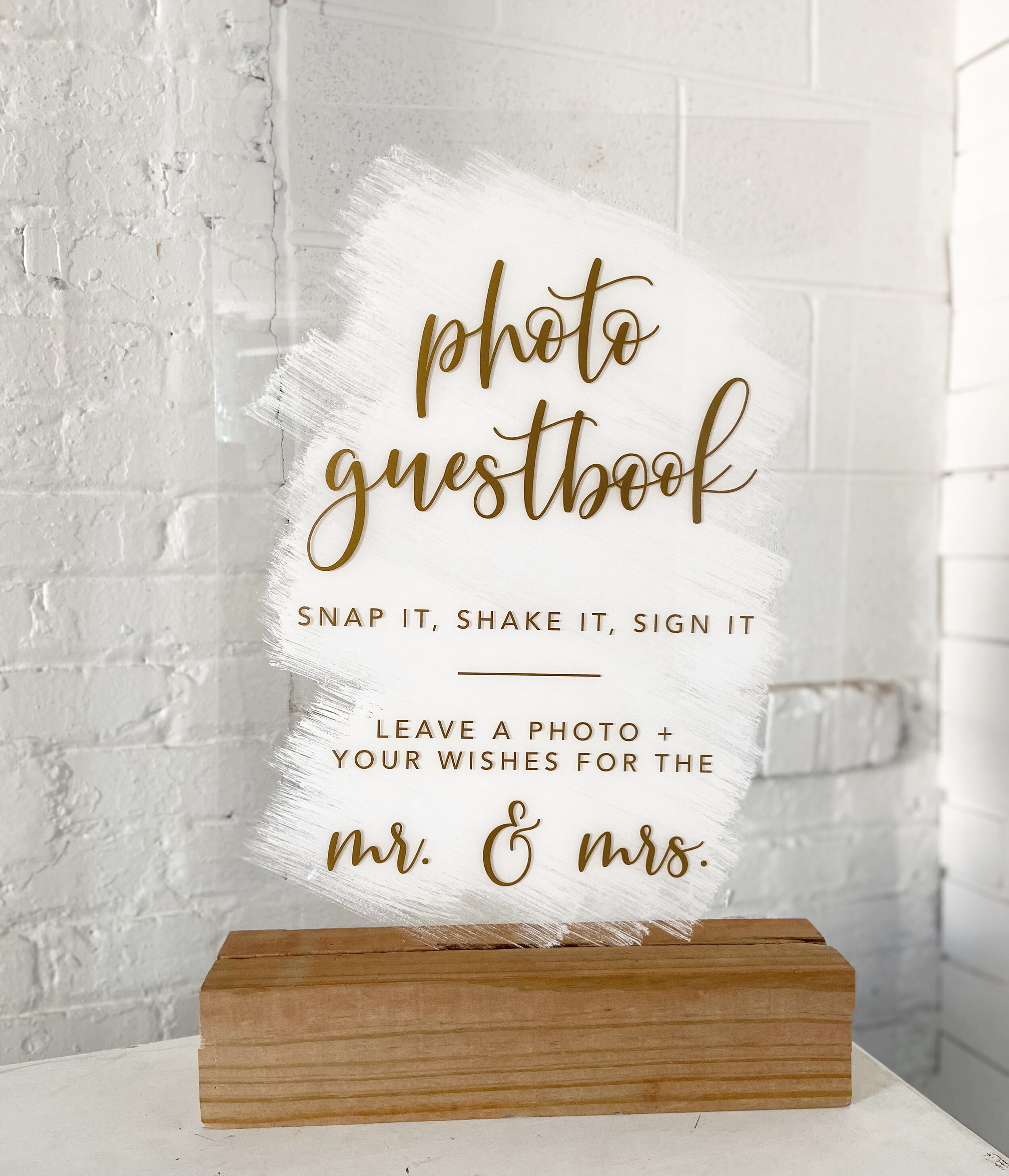 Photo Guestbook Sign