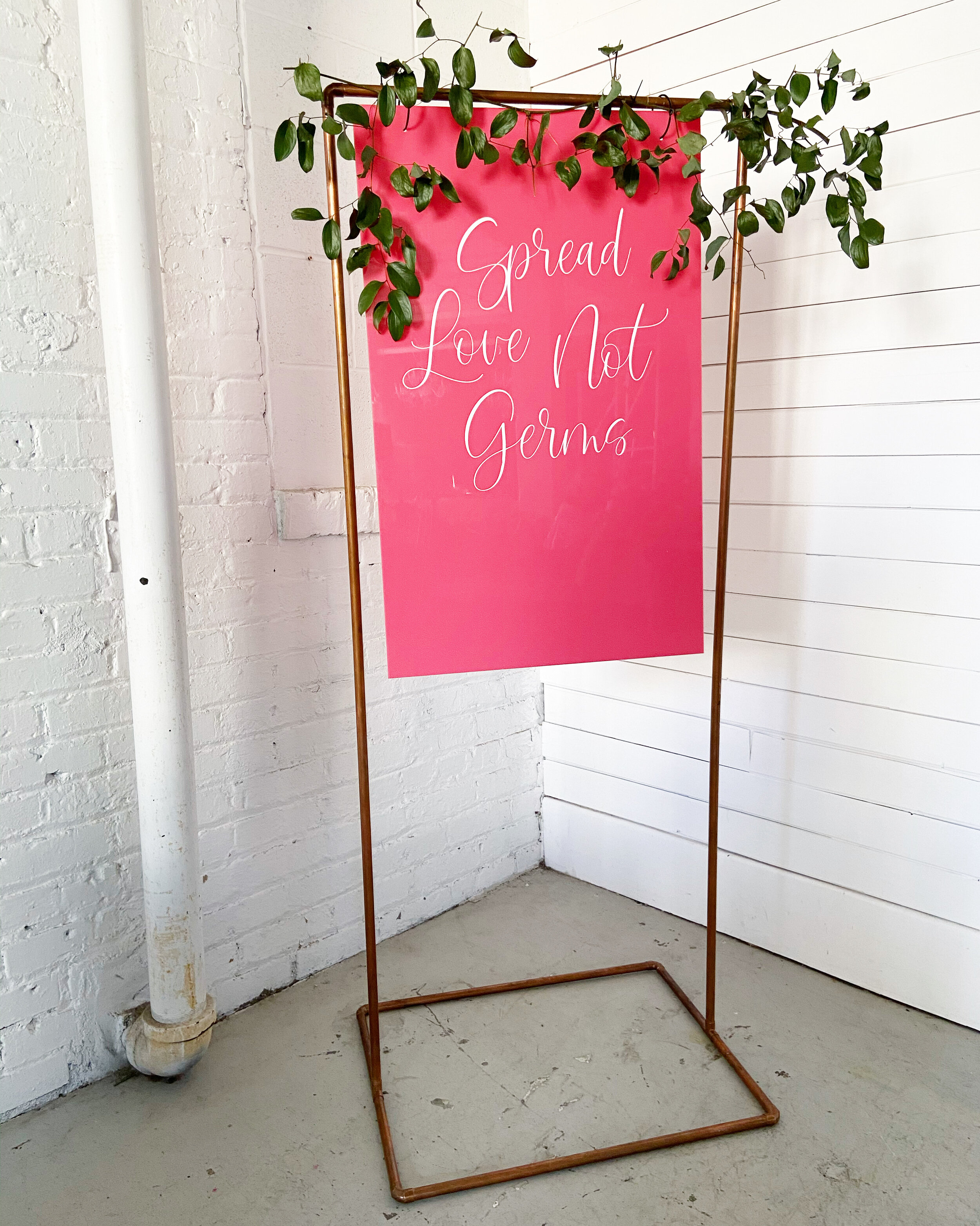 Spread Love not Germs