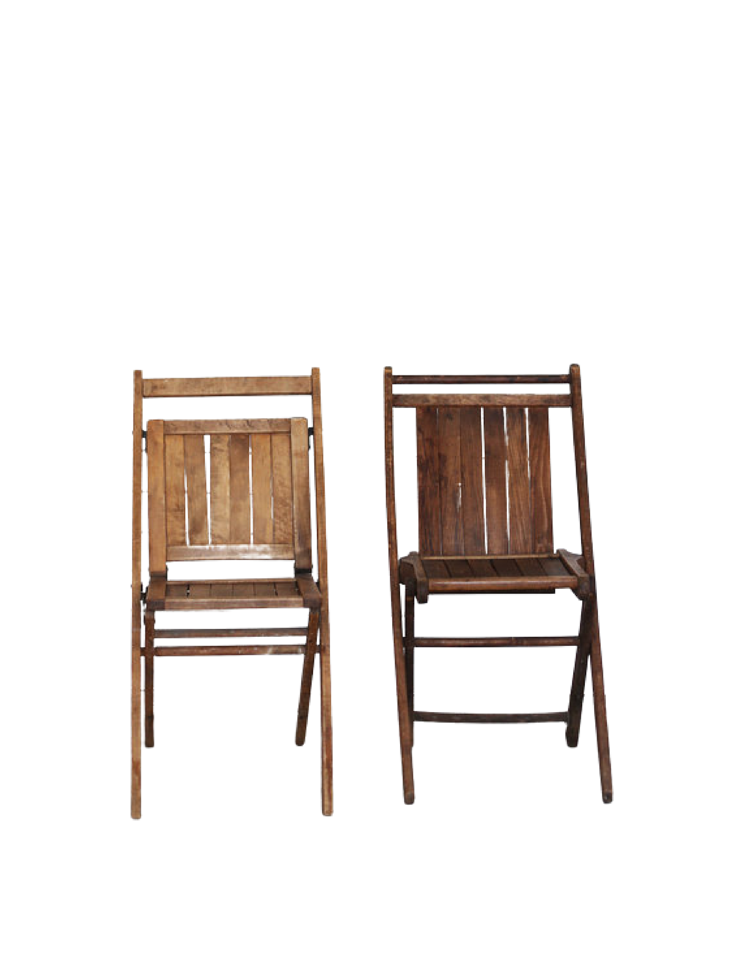 Folding Wood Chairs