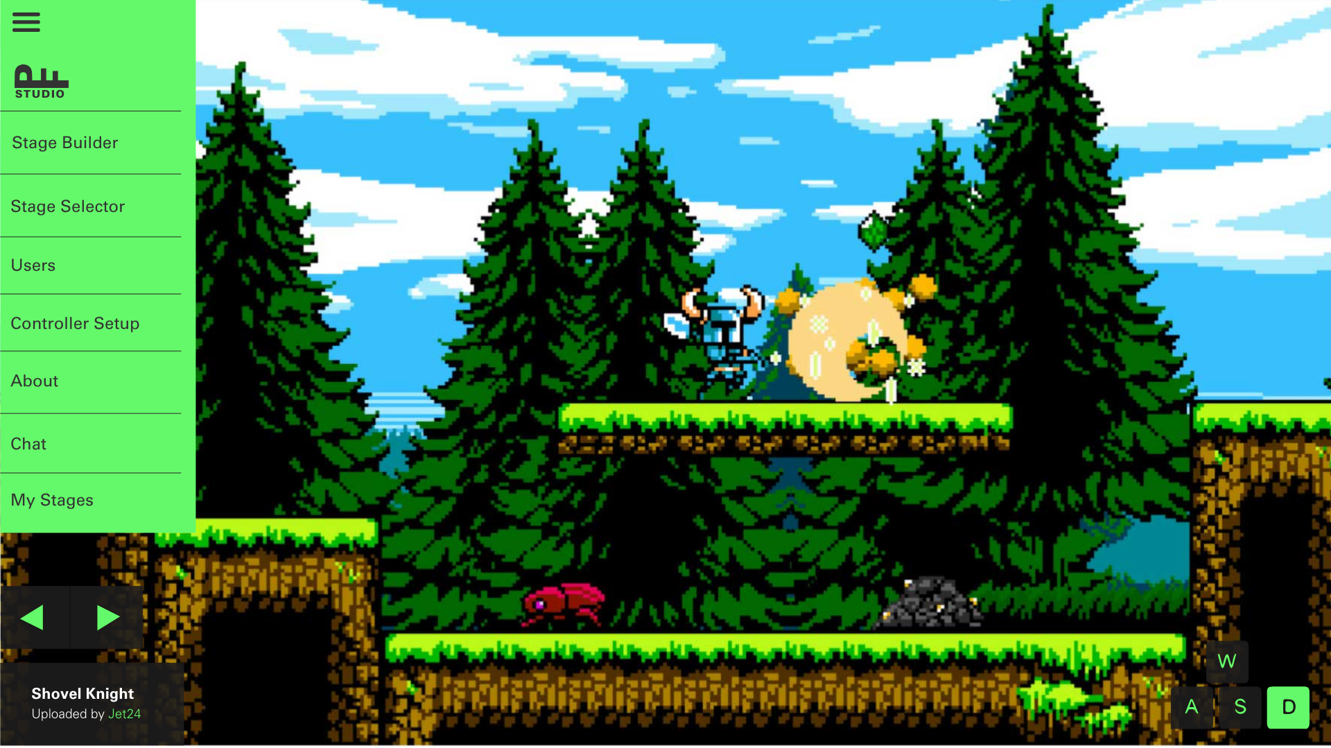 Home Logged in menu.png