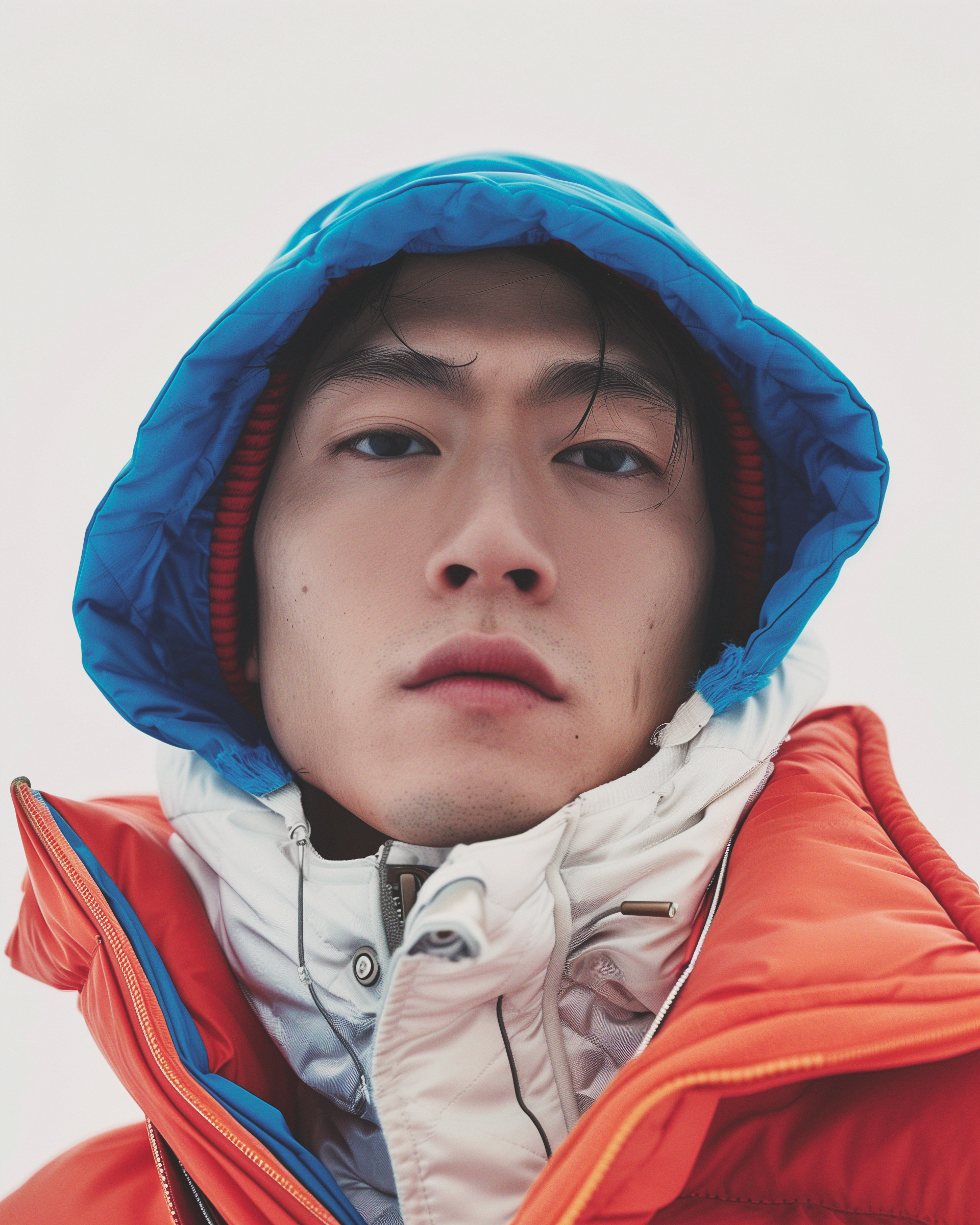 agathegou_A_man_with_one_blue_eye_wearing_a_puffer_jacket_posin_ac6777c5-47e2-48ac-ac87-d6ccbaed0fde.png