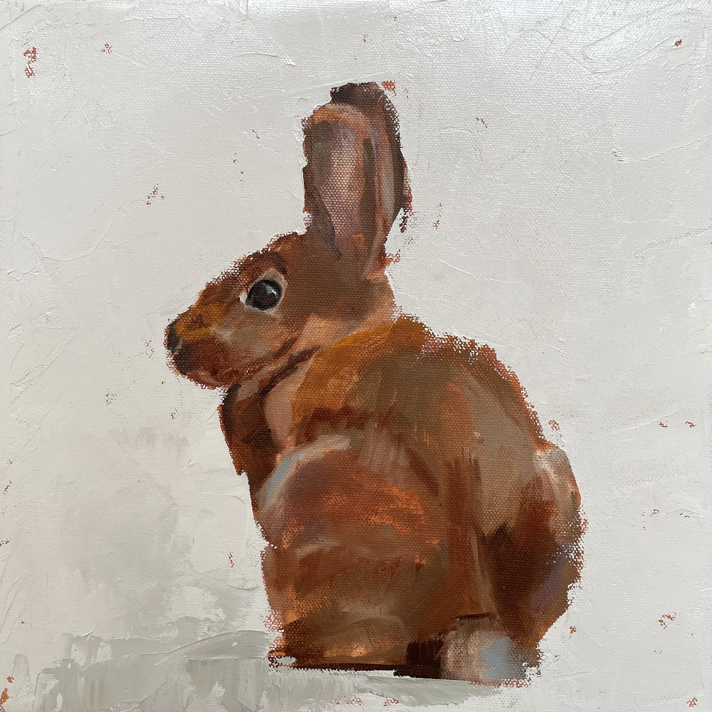  Oil on Graphite/ 12 x 12 in. / SOLD  