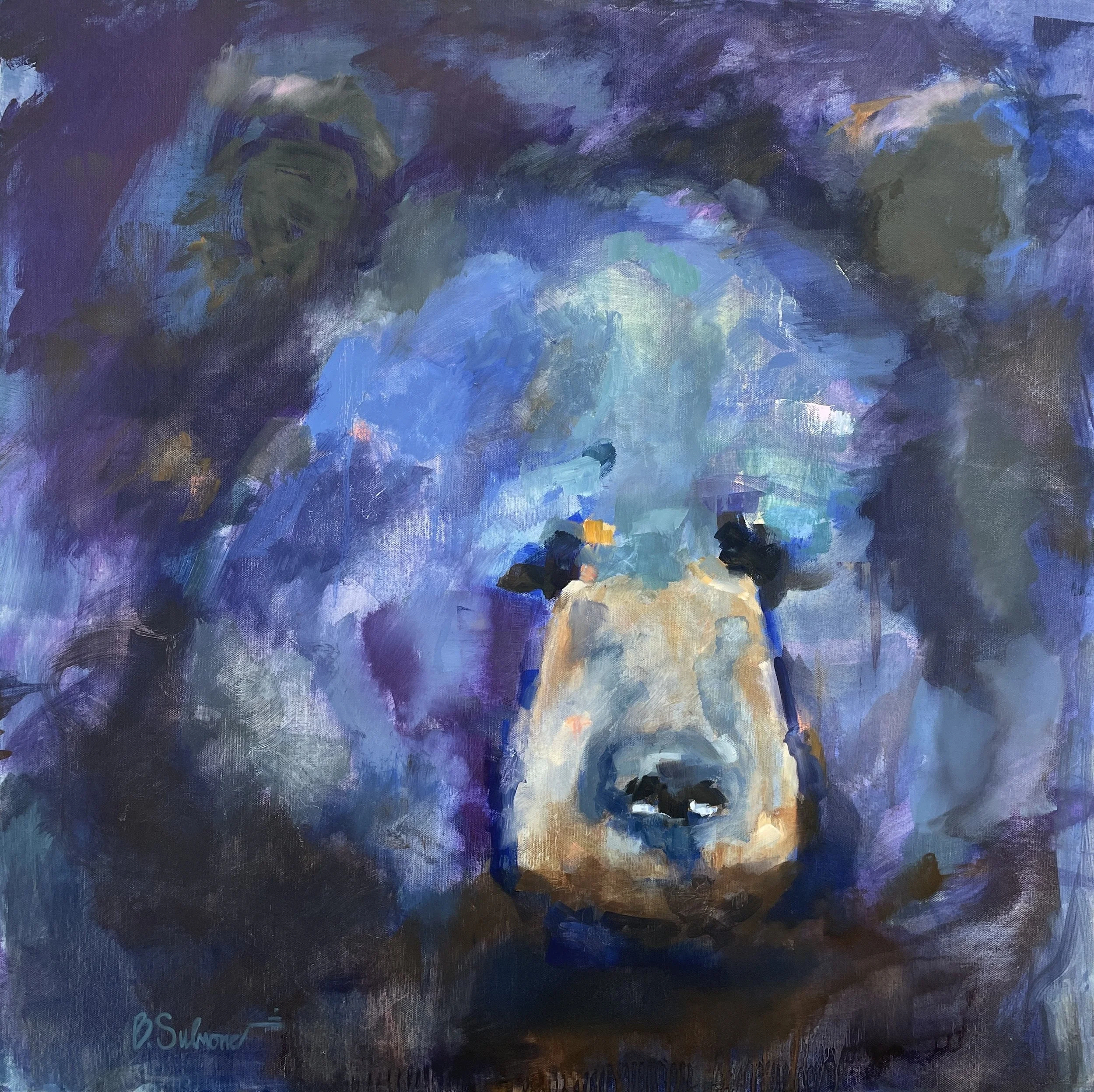  Oil on Canvas/ 30 x 30 in. /  SOLD  