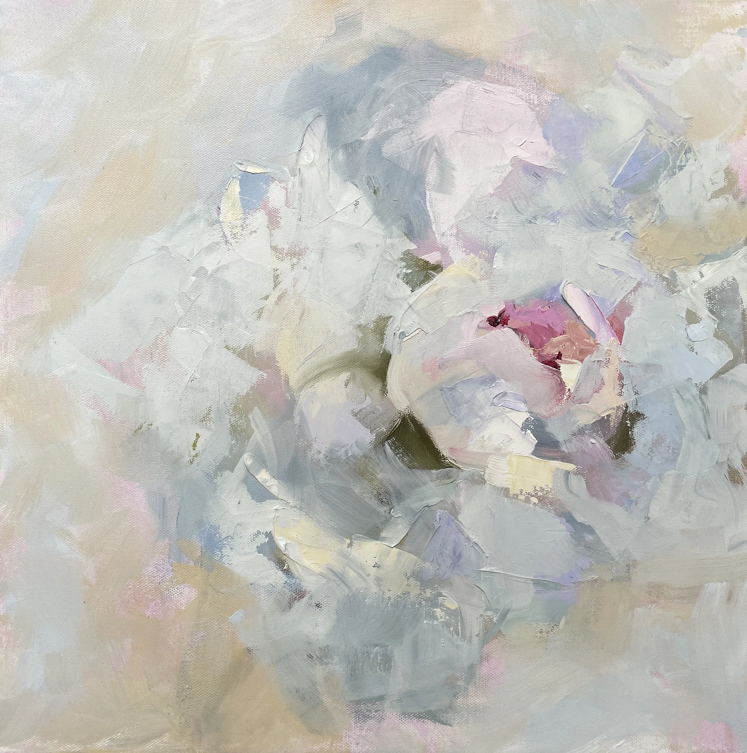  Oil and Graphite/ 16 x 16 in. / SOLD  