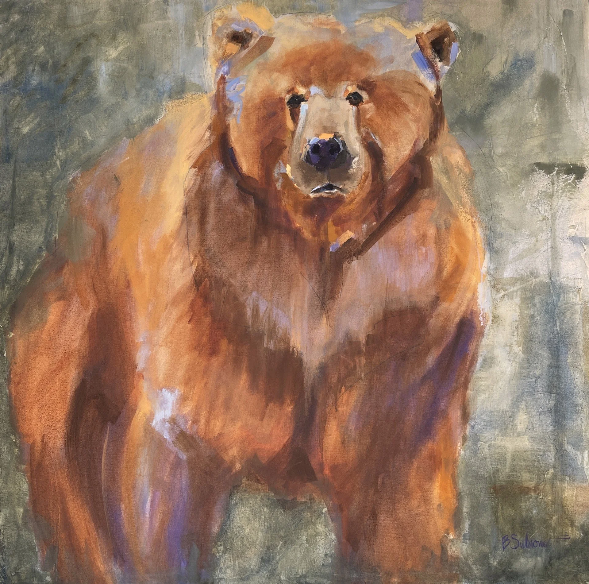  Oil &amp; Graphite on Canvas / 48 x 48 / SOLD    