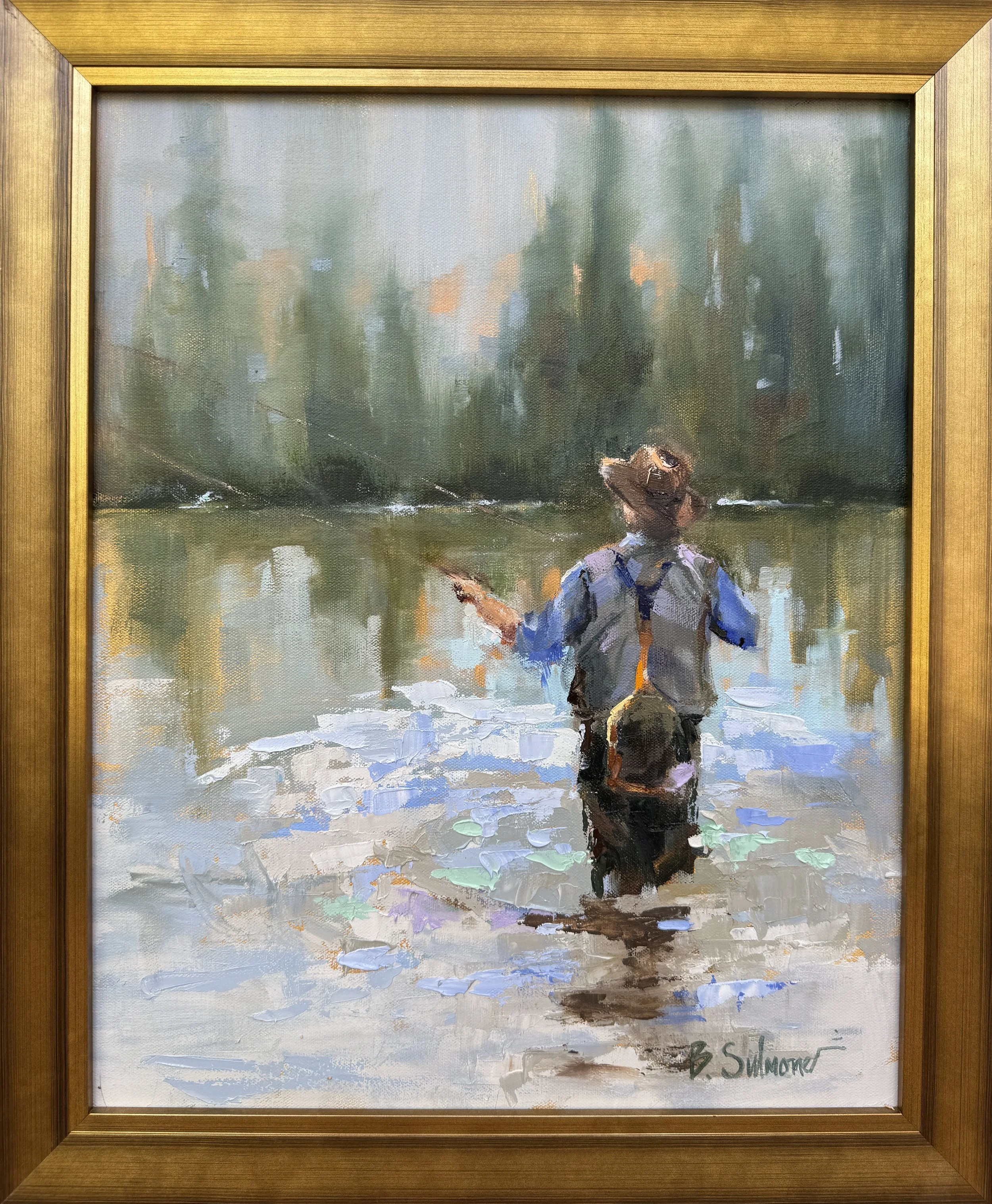  Oil on Canvas Framed/ 20 × 16 in  /SOLD    