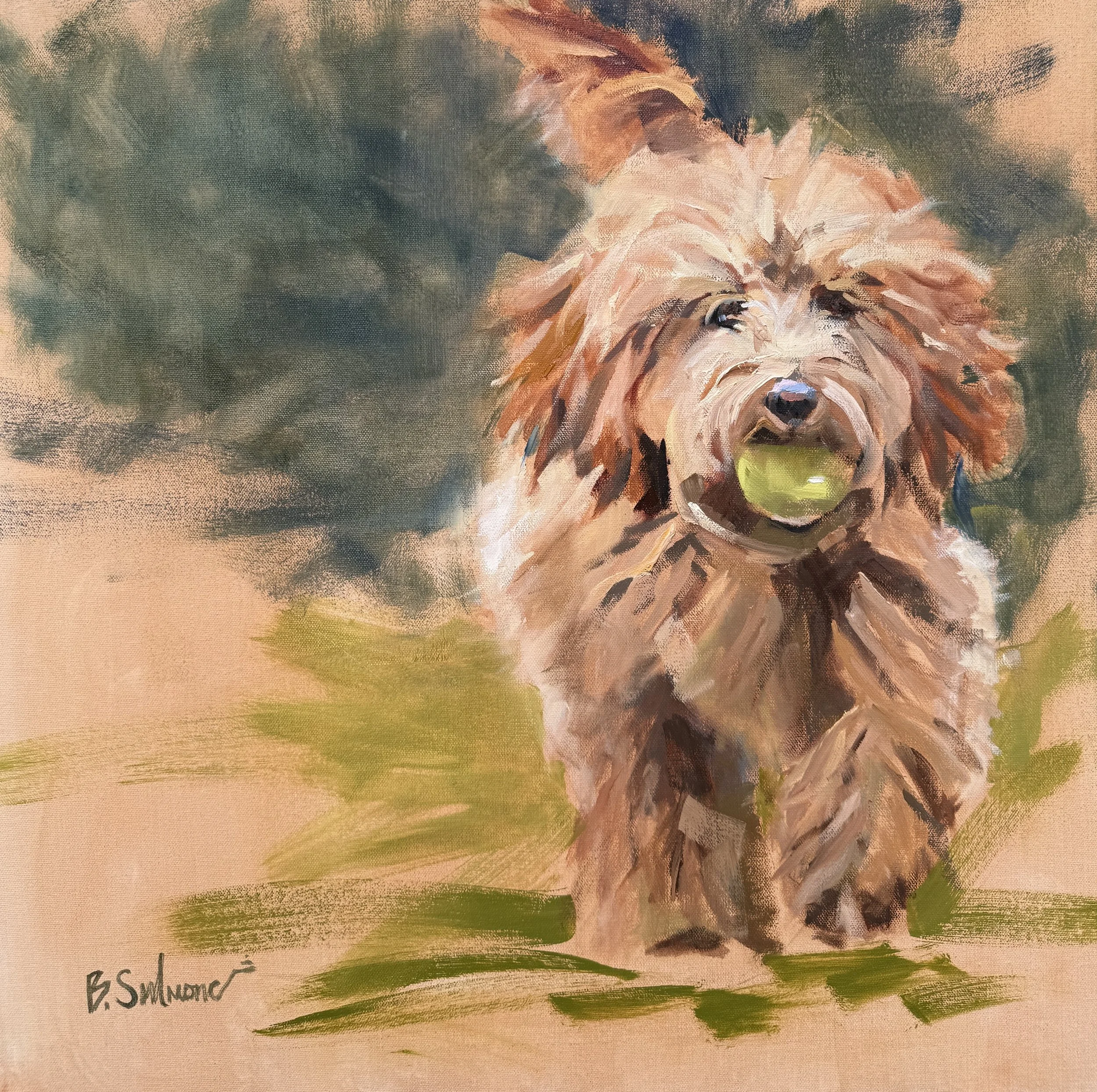  Oil on Gallery Wrap / 24 × 24 in /  SOLD    