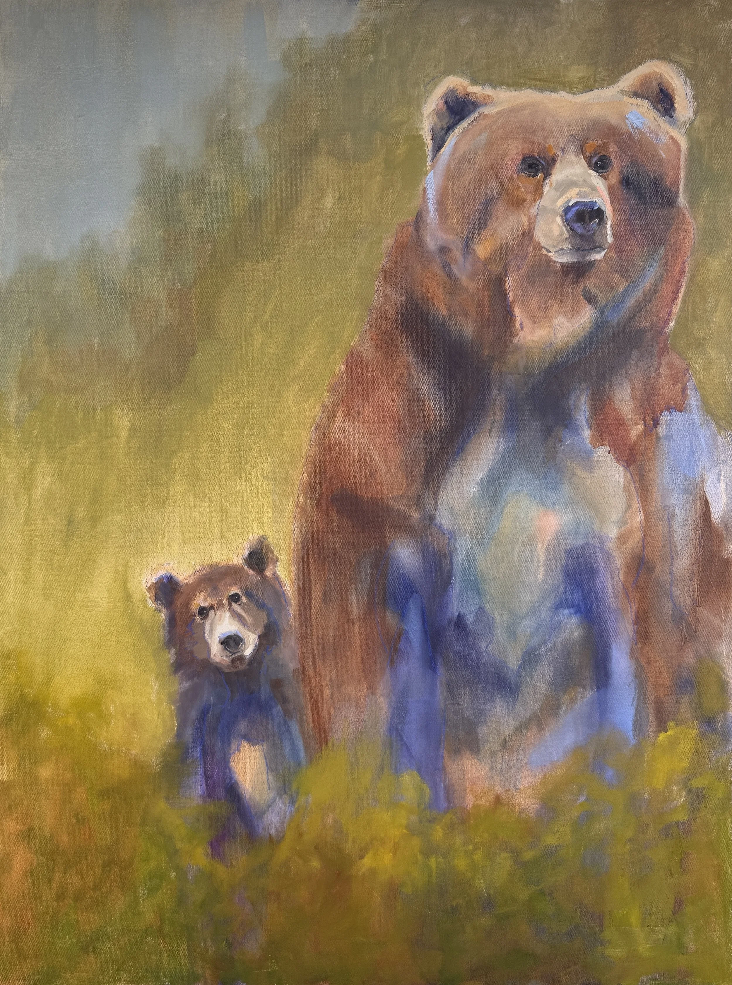  Mixed Media on Gallery / 48 × 36 in / SOLD      