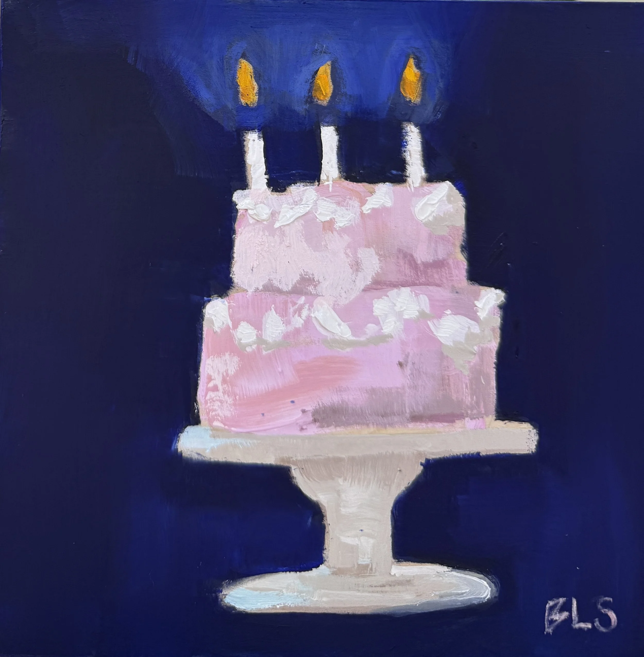  Oil on Cradeled Wood/ 6 × 6 in /  SOLD  